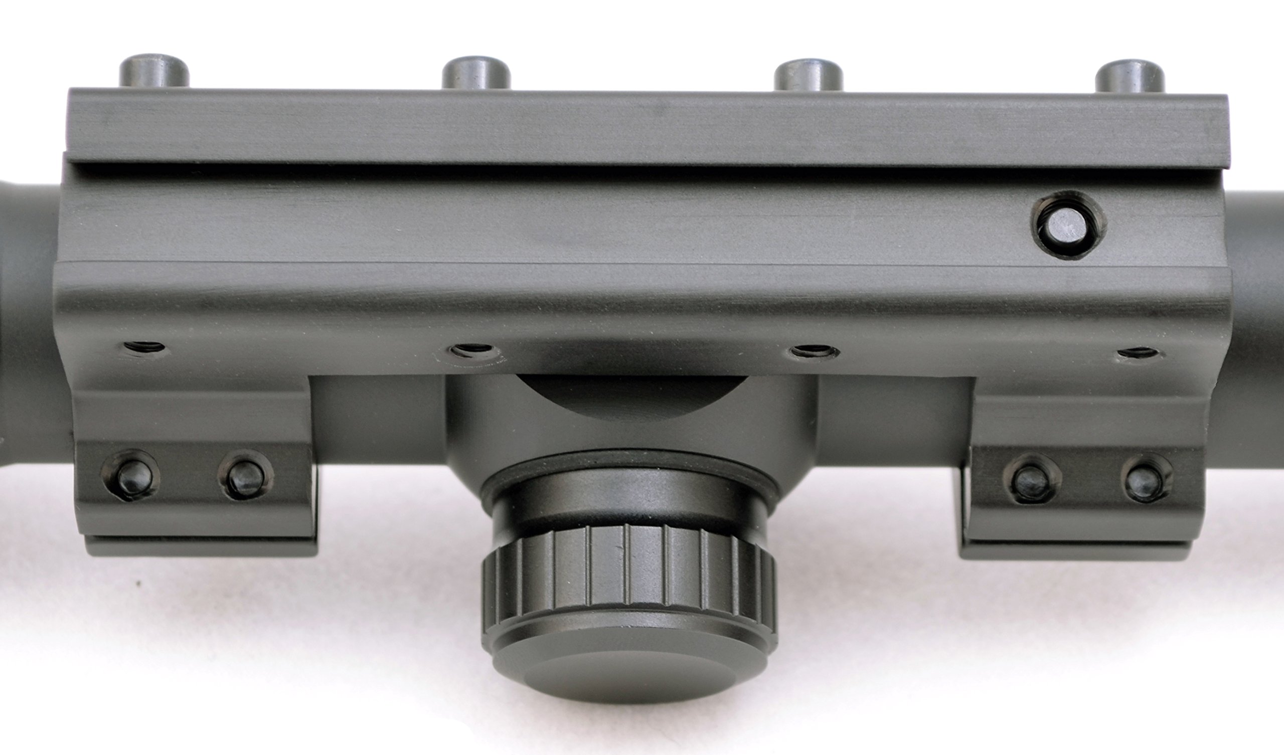 4-12X40AO Air Rifle Scope for High Power Magnum Spring Air Guns (.177 & .22 Caliber) - 40mm Parallax Adjustable Objective with Solid One-Piece Mount & Built-in Stop Pin - Perfect for Hunting, Target Shooting & Long-Range Airgun Accuracy
