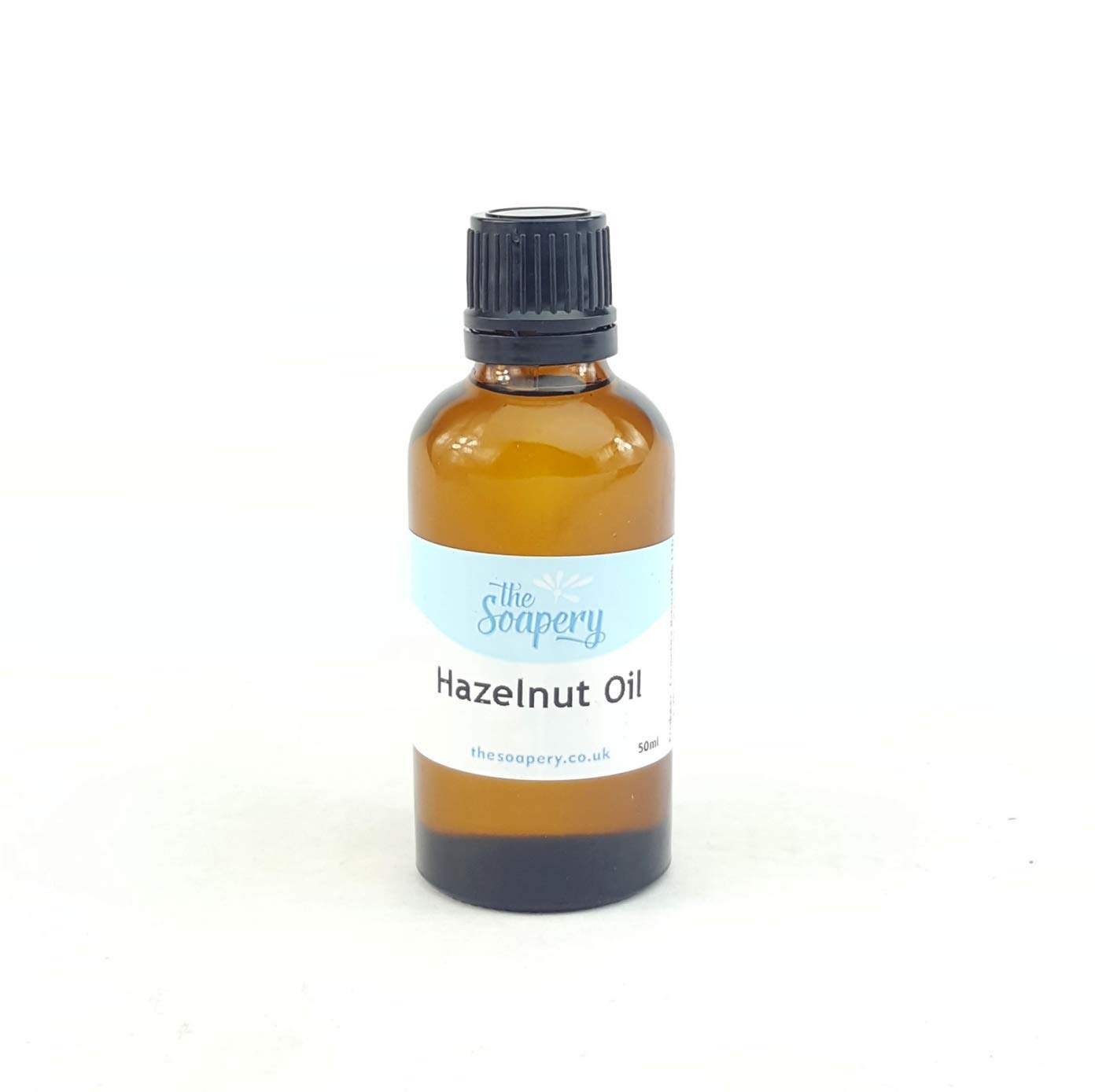 100% Pure Hazelnut Carrier Oil 50ml - Cold Pressed, Unrefined for Skin & Hair Care - Perfect for Massage, Aromatherapy & DIY Beauty Recipes