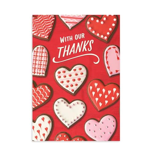 Heart Cookies Thank You