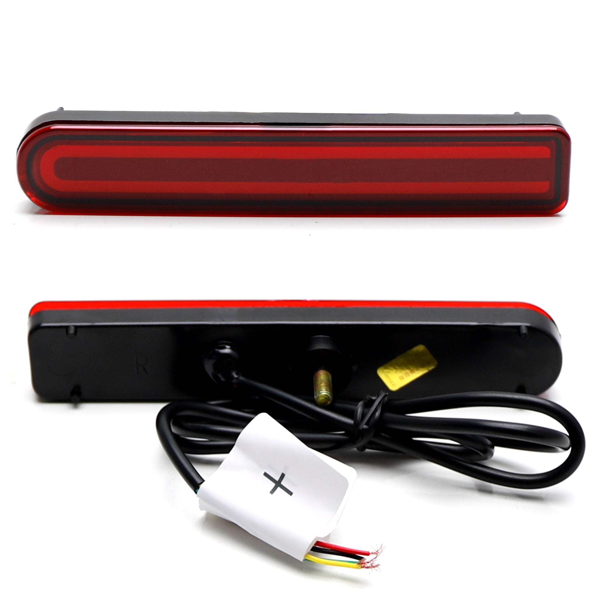 07-14 Toyota FJ Cruiser Dark Red LED Lower Bumper Reflector Lights - High Visibility Safety Lights for Off-Roading & Night Driving