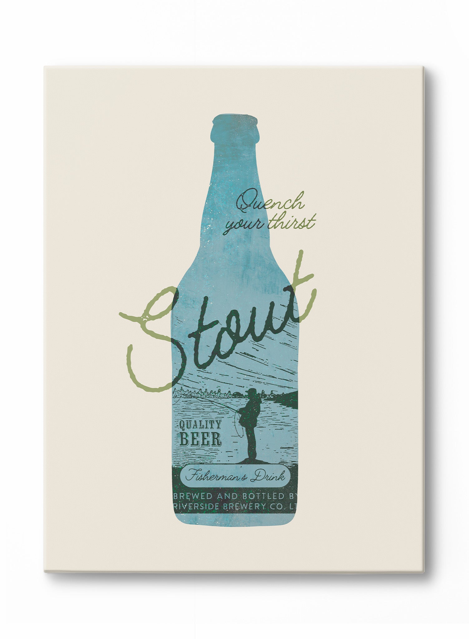 Stay Hydrated in Style - Quench Your Thirst Motivational Poster - Perfect for Home, Office & Gym Decor