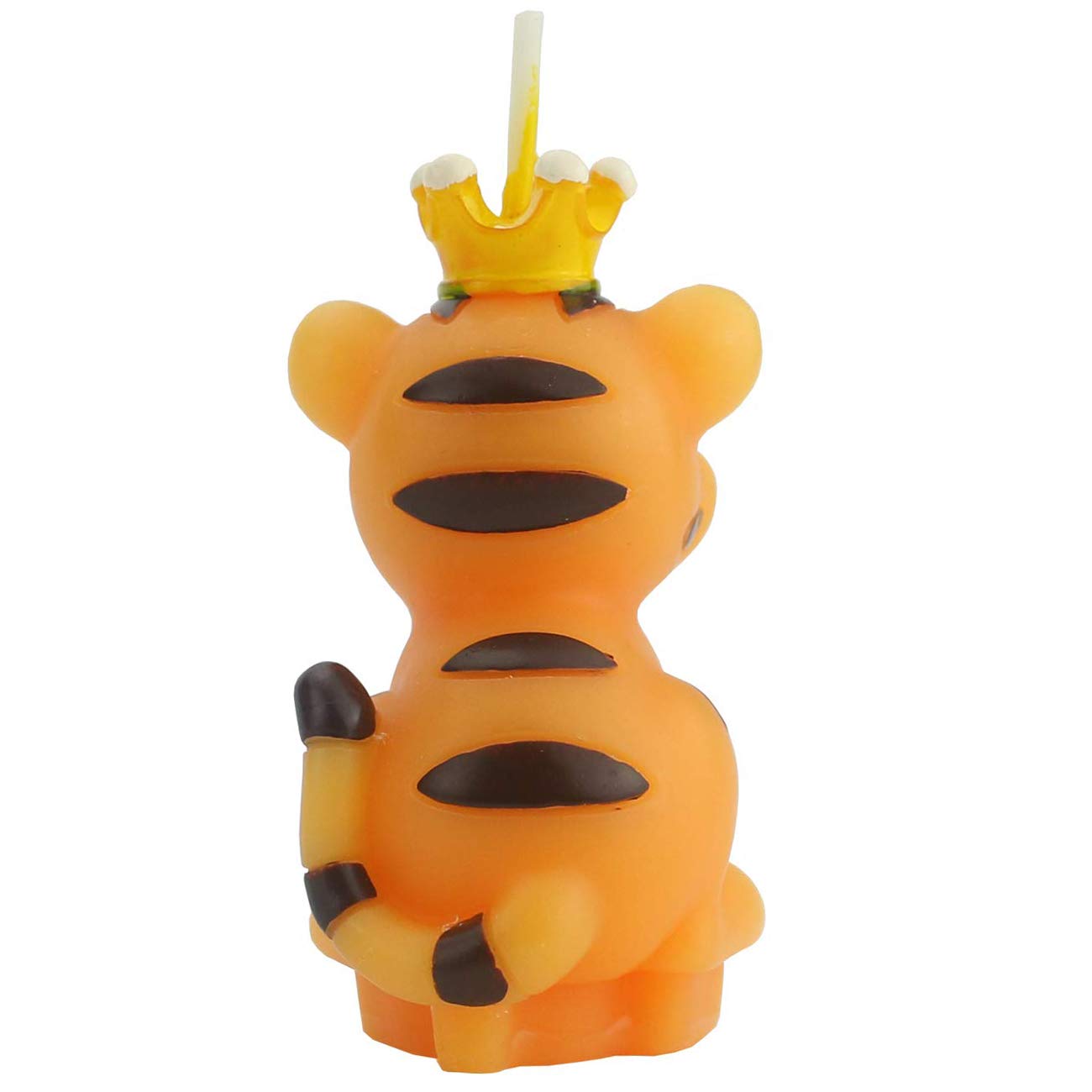 TIHOOD Cute Cartoon Tiger Birthday Candle - Smokeless Cake Candles for DIY Home Baking, Perfect Cake Topper Decoration for Kids Birthday Parties, Children's Day Celebrations & Family Gatherings