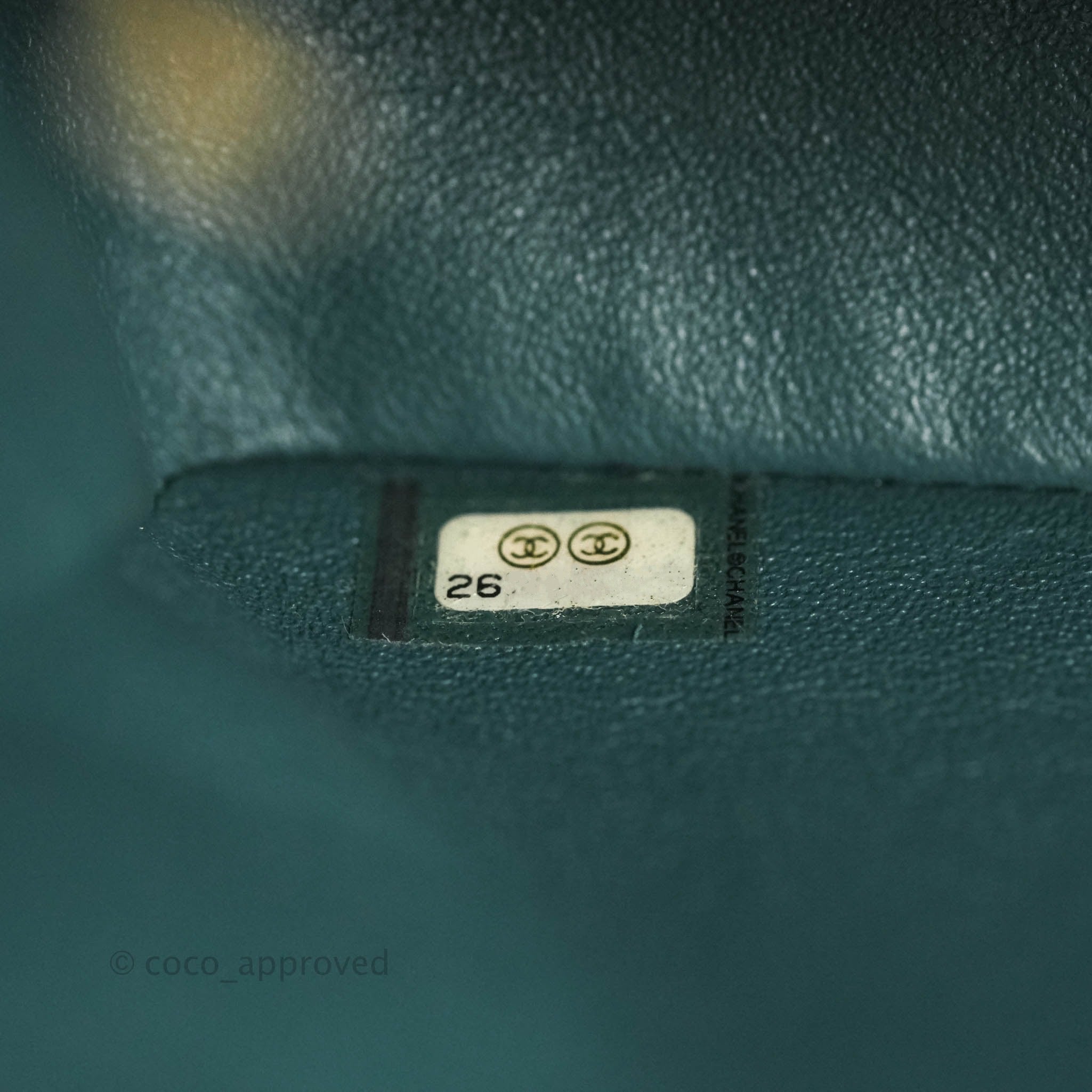 Chanel Chevron Mini Rectangular Caviar Leather Flap Bag - Dark Green with Gold Hardware | Luxury Crossbody Purse for Women, Perfect for Evening Events & Date Nights