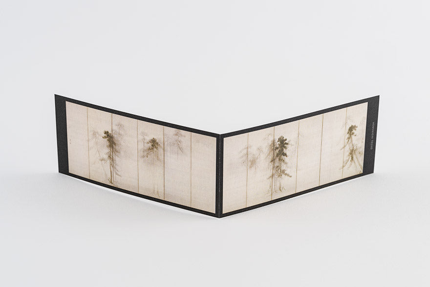 Hobonichi Techo 2025 Planner - Spring April Start with Tokyo National Museum Hasegawa Tohaku Pine Forest Design | Weekly Horizontal Layout, Monday Start | Japanese Edition | Perfect for Journaling, Planning & Gift Giving