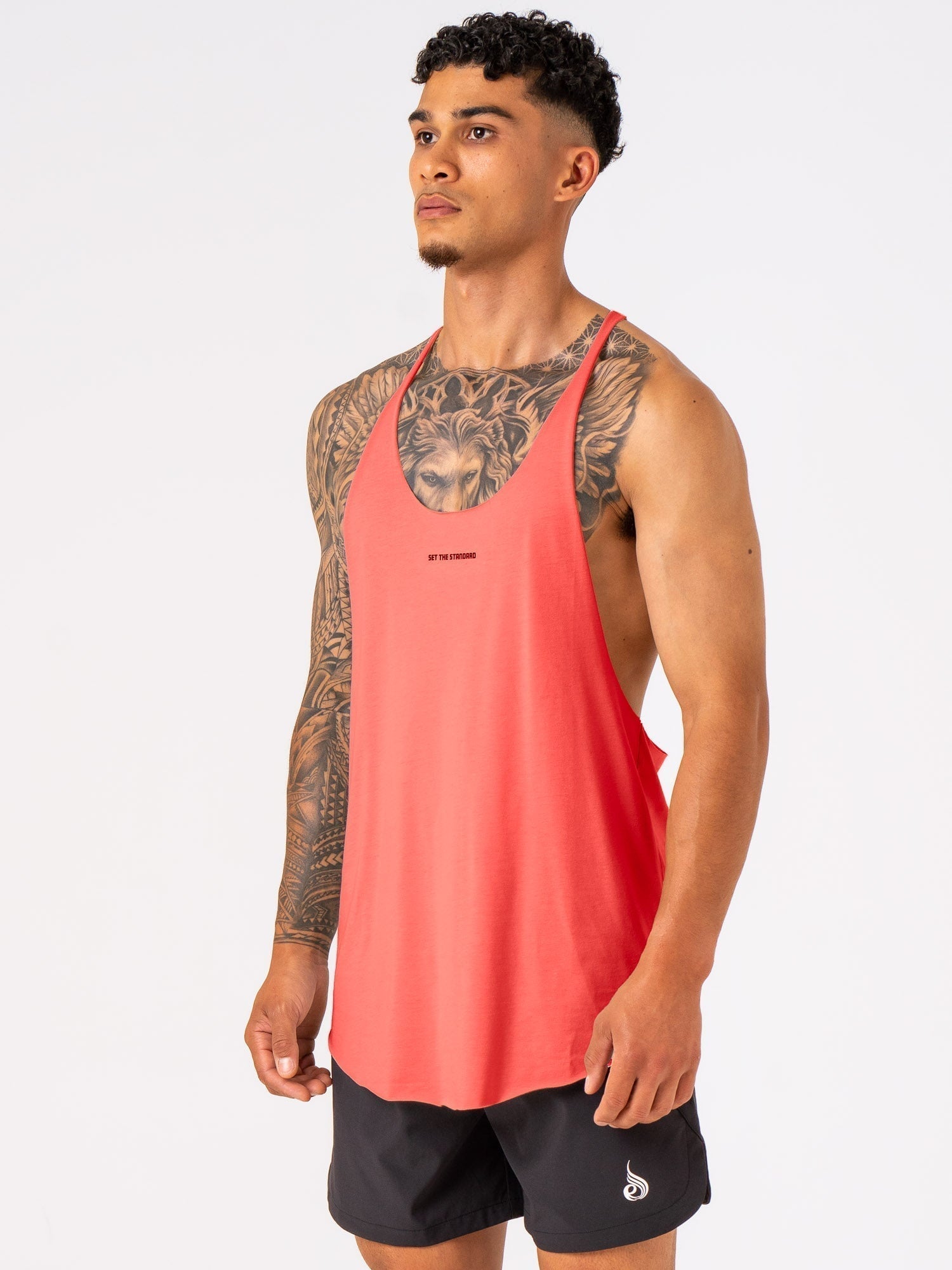 Arnie T Back Coral - Stylish Coral Color T-Shirt for Men | Perfect for Casual Wear, Beach Outings & Summer Fashion