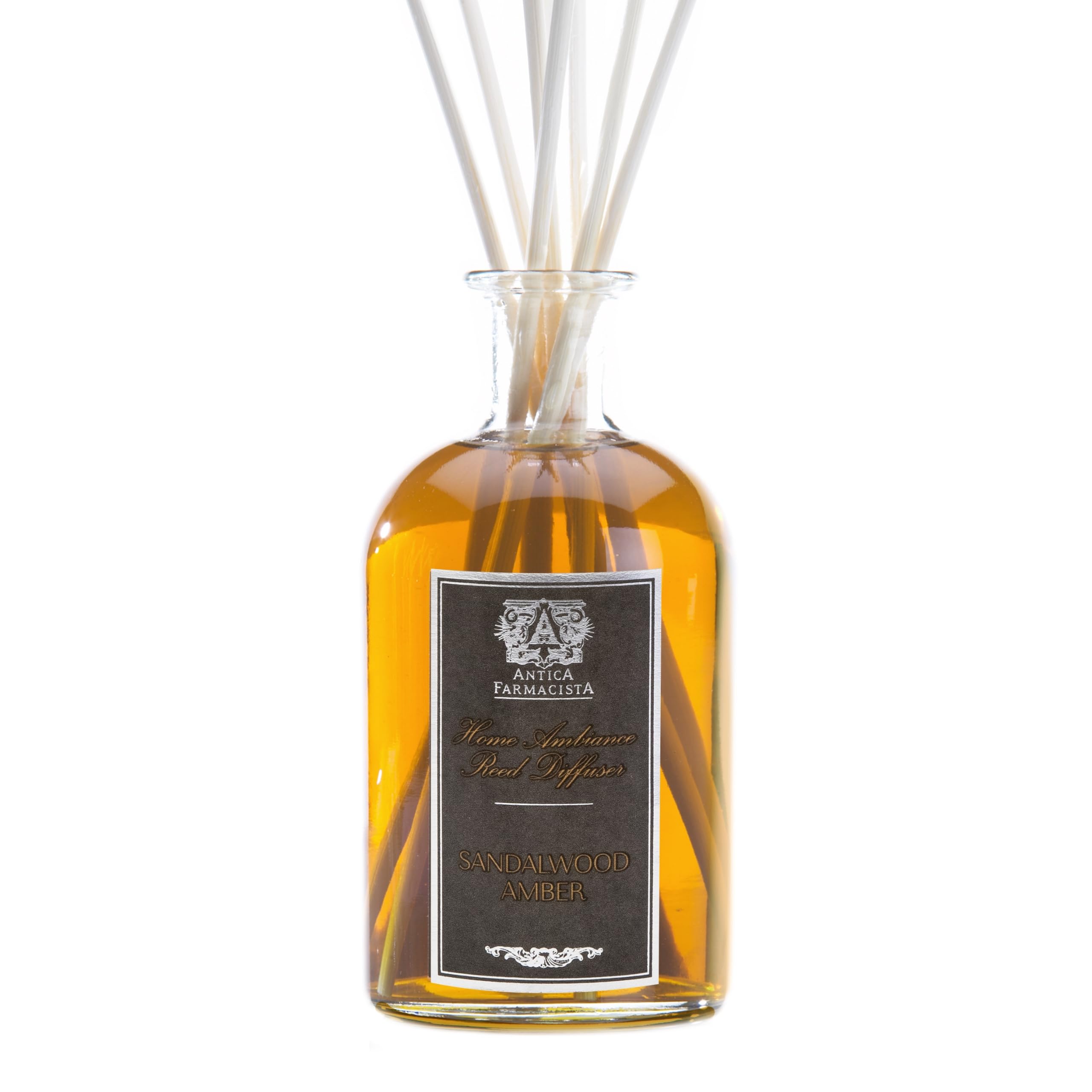 Antica Farmacista Premium Home Ambiance Essential Oil Diffuser - Sandalwood Amber Scent, 8.45 Fl Oz for Aromatherapy, Relaxation & Home Decor