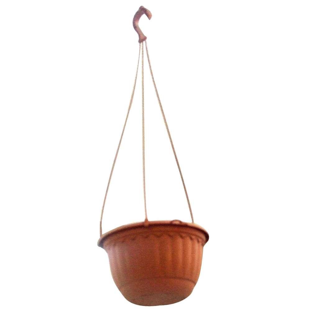 Baba Hanging Pot Set - 7.8 x 4.6 Inch Terracotta Clay Planters for Indoor/Outdoor Plants - Perfect for Herbs, Flowers & Succulents in Home, Garden or Balcony Decor