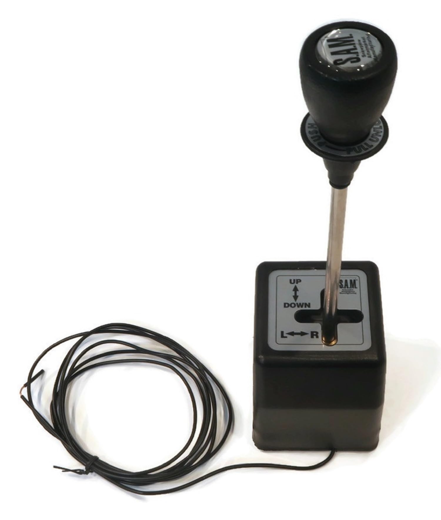 Heavy Duty Snow Plow Joystick Controller with Cables - Compatible with Western Snowplow Models (56018) - Perfect for Winter Snow Removal & Truck Plowing Operations