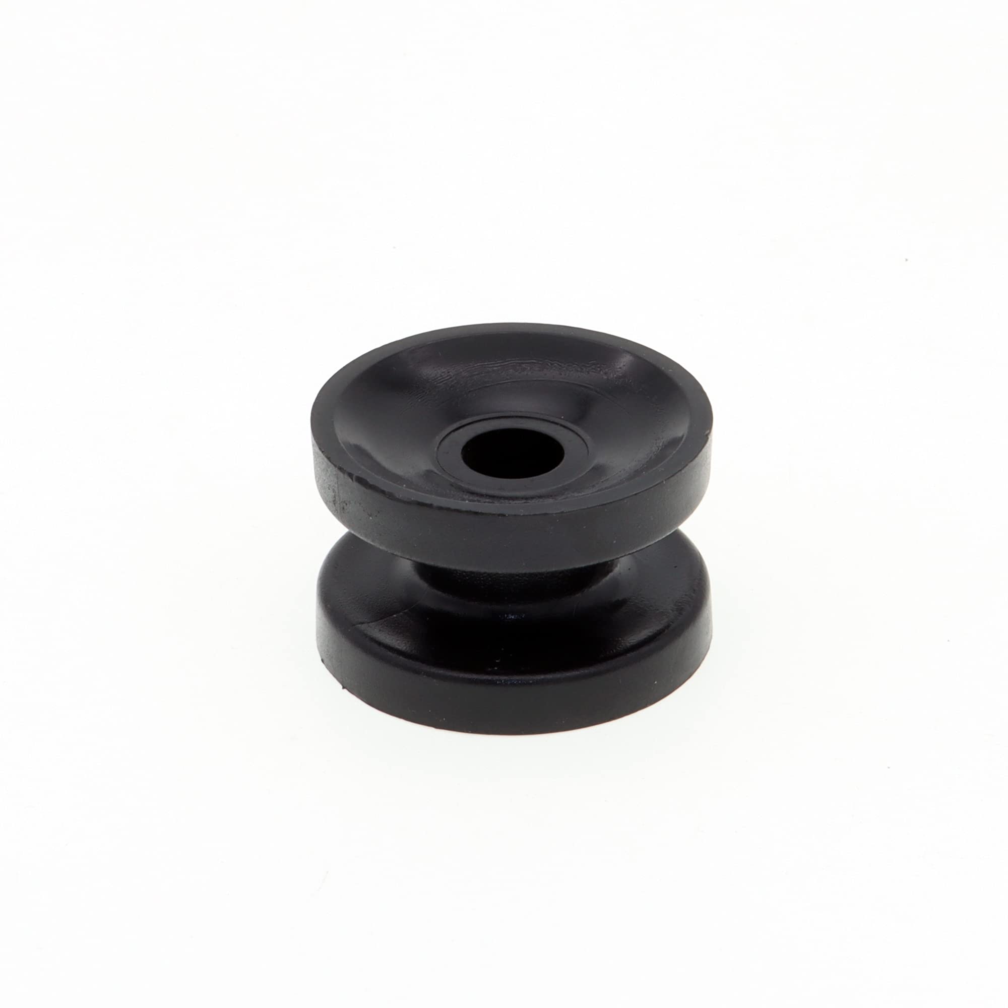 20Pcs Black Circular Ring Corner Post Electric Fence Insulators - Heavy Duty Polyrope Insulators for Electric Fence Wire - Perfect for Farm, Ranch & Livestock Containment