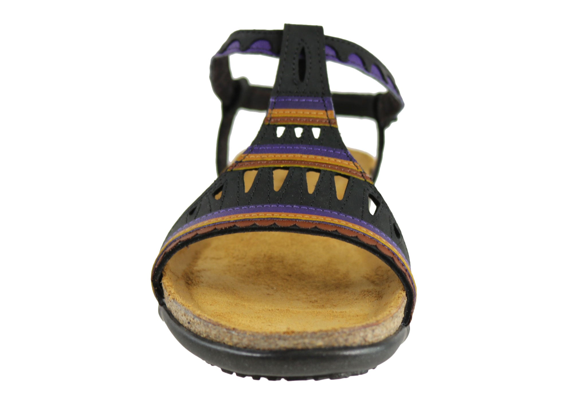 Naot Odelia Women's Comfortable Cushioned Supportive Leather Flat Sandals - Perfect for Walking, Travel & Summer Outfits