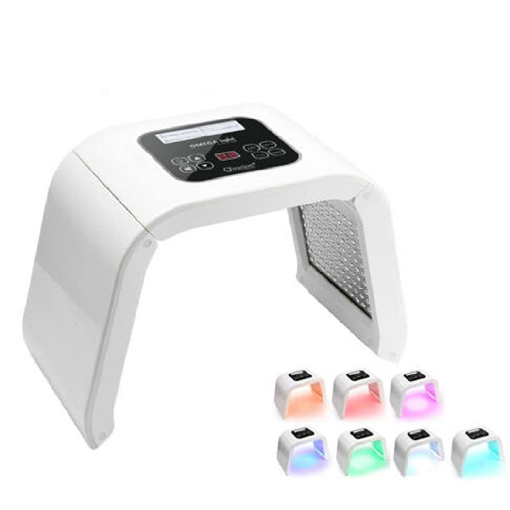 7 Colors LED Light Therapy Facial Skin Care Machine - Anti-Wrinkle, Anti-Aging & Skin Tightening Beauty Equipment for SPA & Home Use | USA Warehouse Fast Shipping