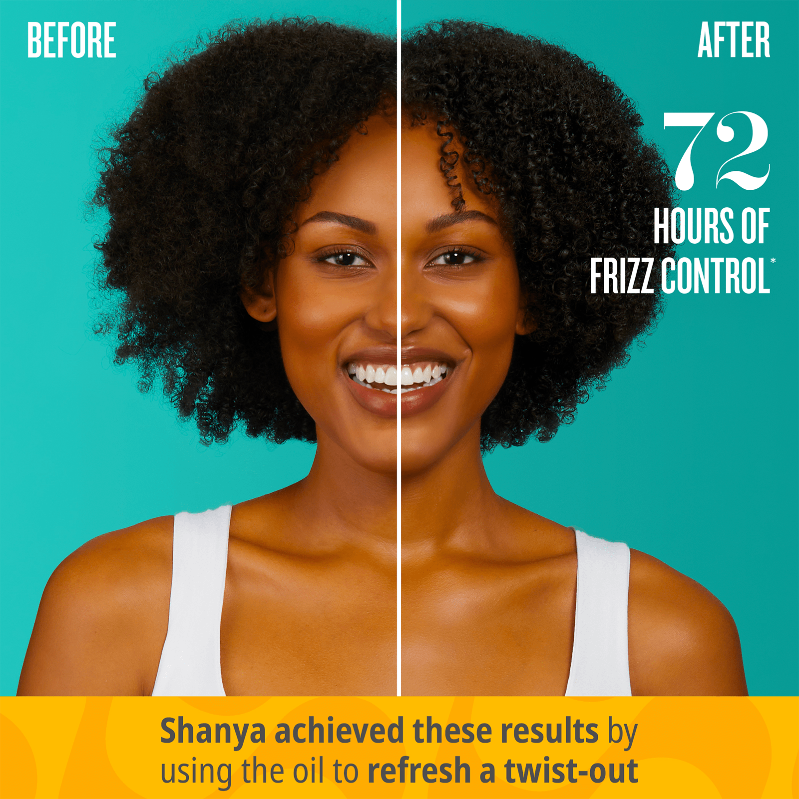 Brazilian Glossy™ Nourishing Hair Oil - 100% Natural Hair Treatment for Shine & Growth | Perfect for Dry, Damaged & Curly Hair | Daily Use & Styling Essential