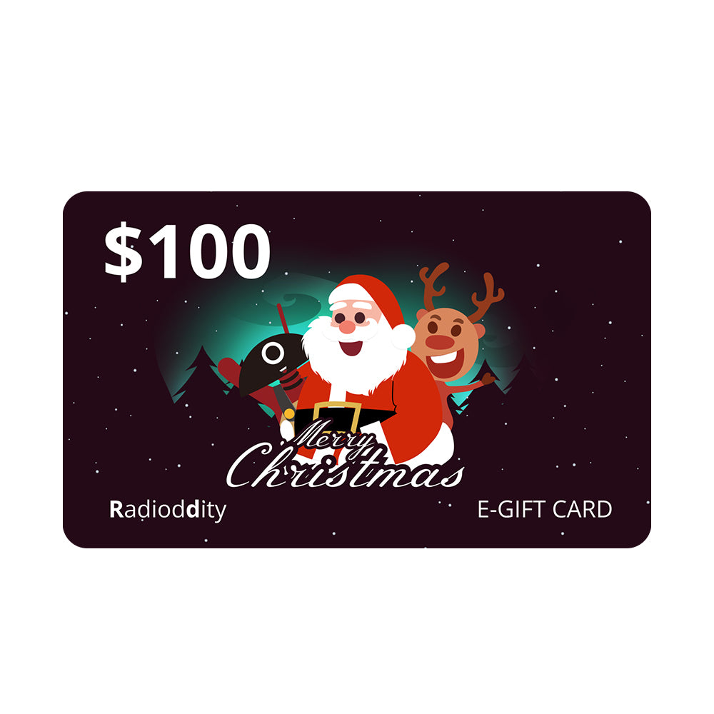 Radioddity Digital Gift Card - Perfect for Walkie Talkies, Ham Radios & Communication Enthusiasts | Great for Birthdays, Holidays & Special Occasions