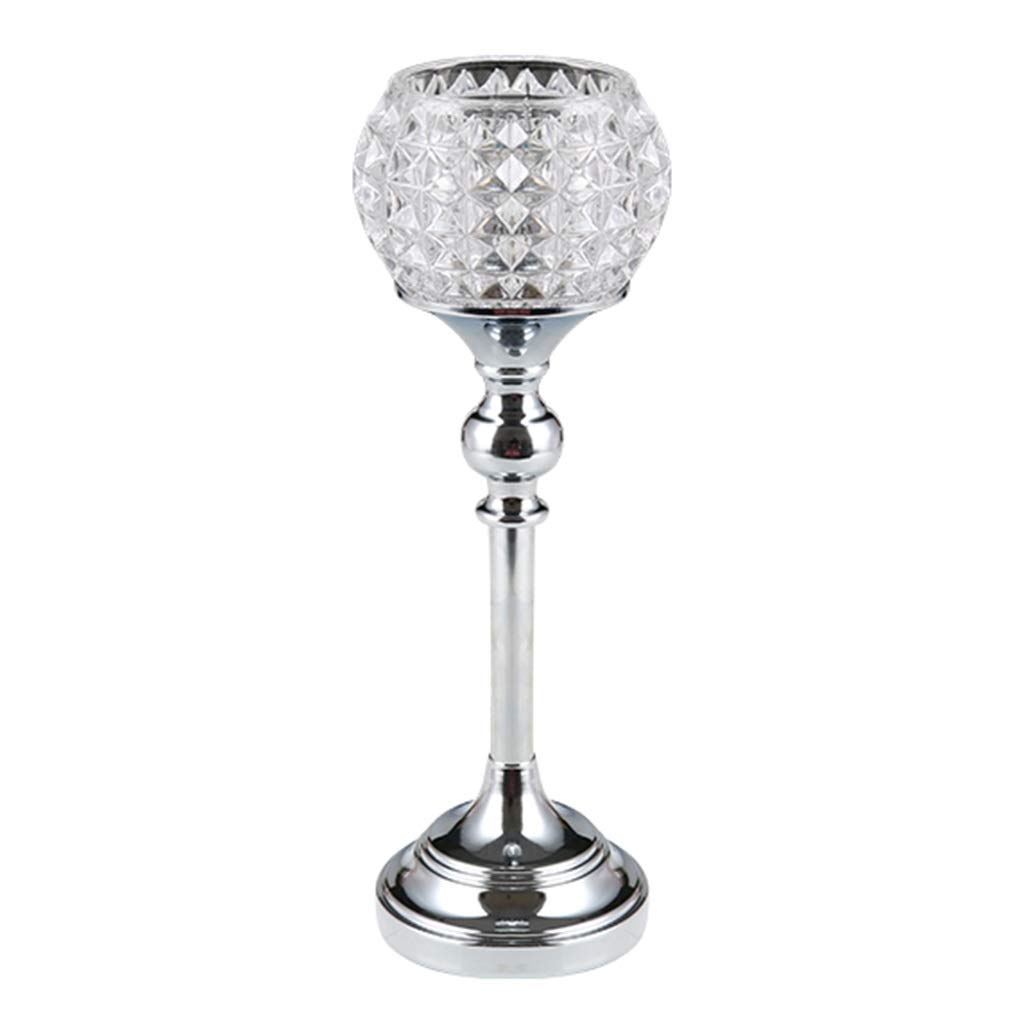 Liushop Metal Crystal Candlestick Holders - 5-Stem Tall Taper Candle Holders for Christmas, Thanksgiving, Anniversary Decor | Elegant Home & Table Centerpiece for Holiday Gifts, Wedding Decorations, Romantic Dinner Setting