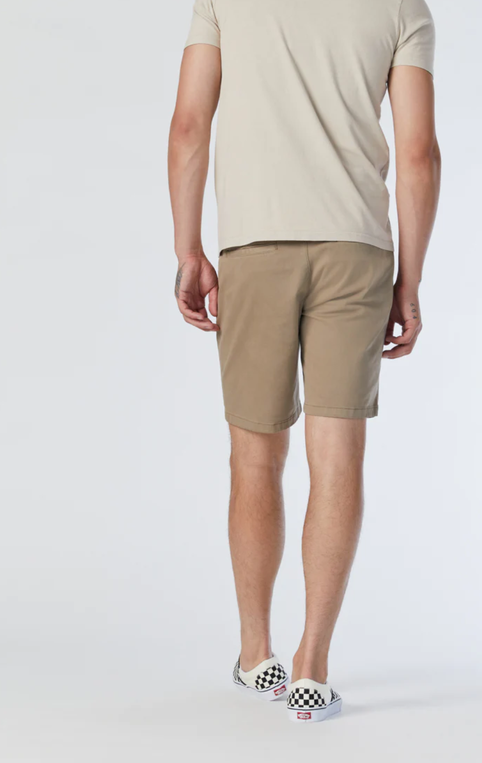 Jacob Crop Greige Twill Shorts for Women - High Waisted Casual Summer Shorts | Perfect for Beach, Travel, and Everyday Wear
