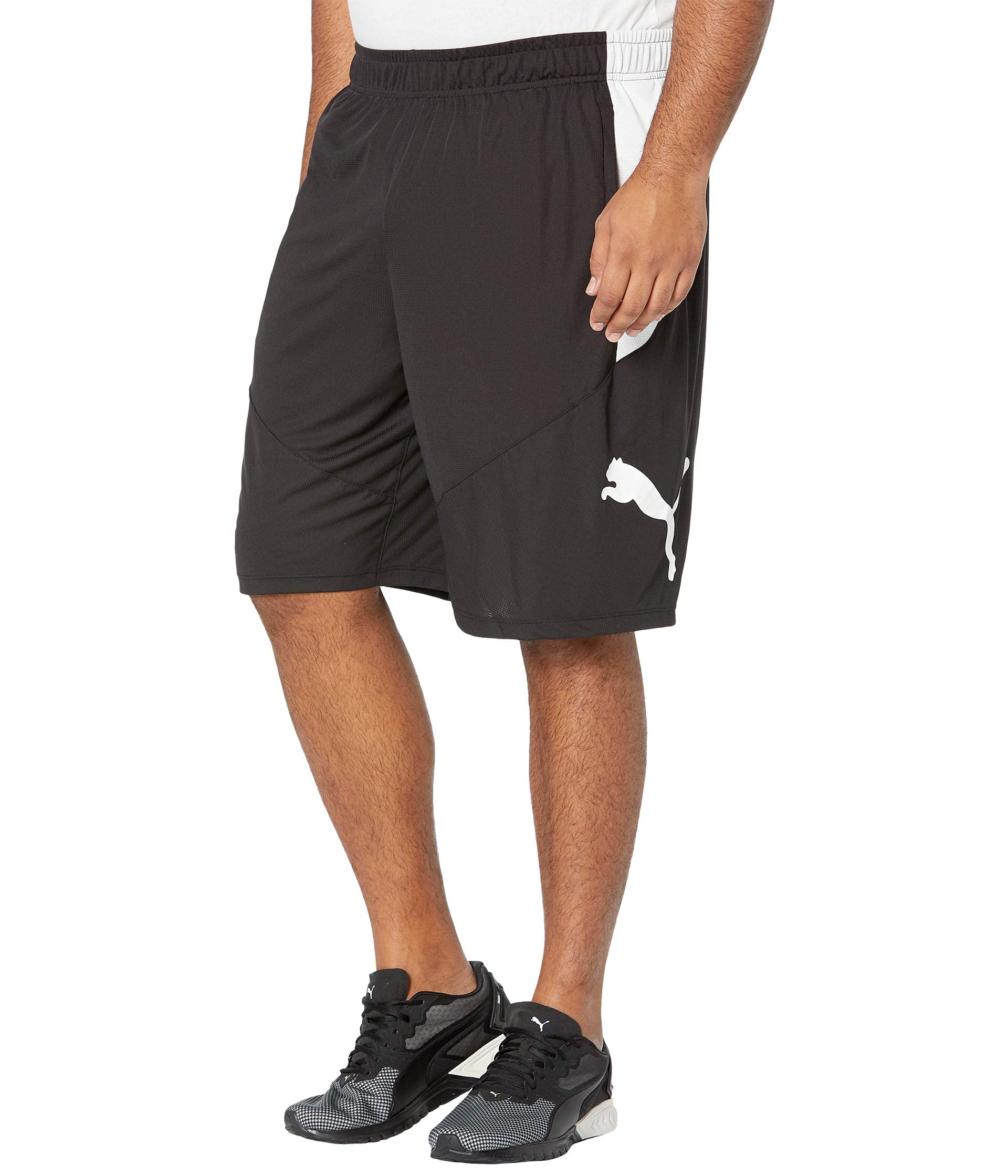 PUMA Men's Cat Athletic Shorts - Lightweight, Breathable & Comfortable for Running, Gym & Casual Wear