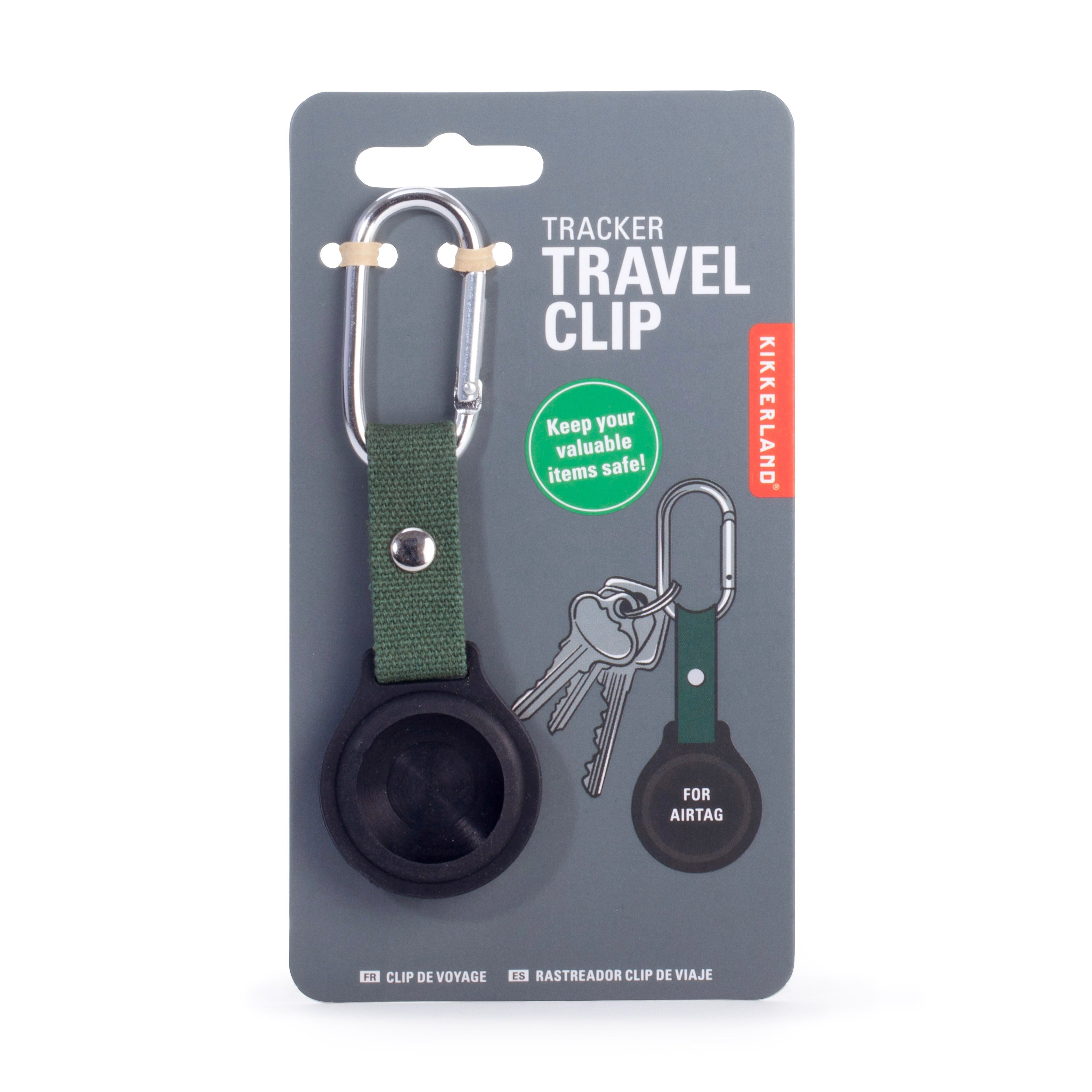 Tracker Travel Clip - Compact GPS Locator for Luggage, Keys & Pets | Perfect for Travel, Hiking & Outdoor Adventures