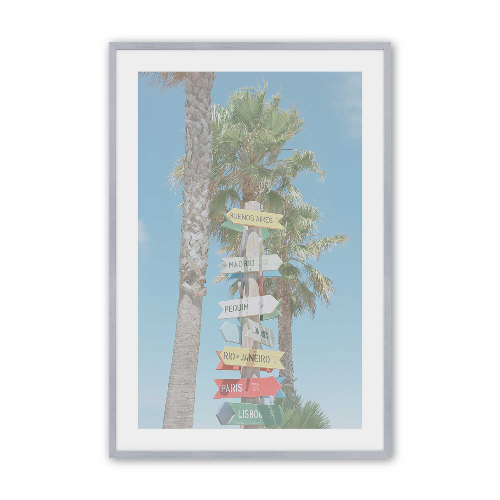 Direction to Daydreams Print - Inspirational Wall Art for Home & Office Decor | Perfect for Living Room, Bedroom, or Gift Giving