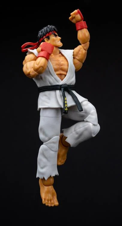 Ultra Street Fighter II: The Final Challengers - Ryu 1/12 Scale Collectible Action Figure with Articulated Joints | Perfect for Gaming Display, Anime Collections & Fighting Game Fans