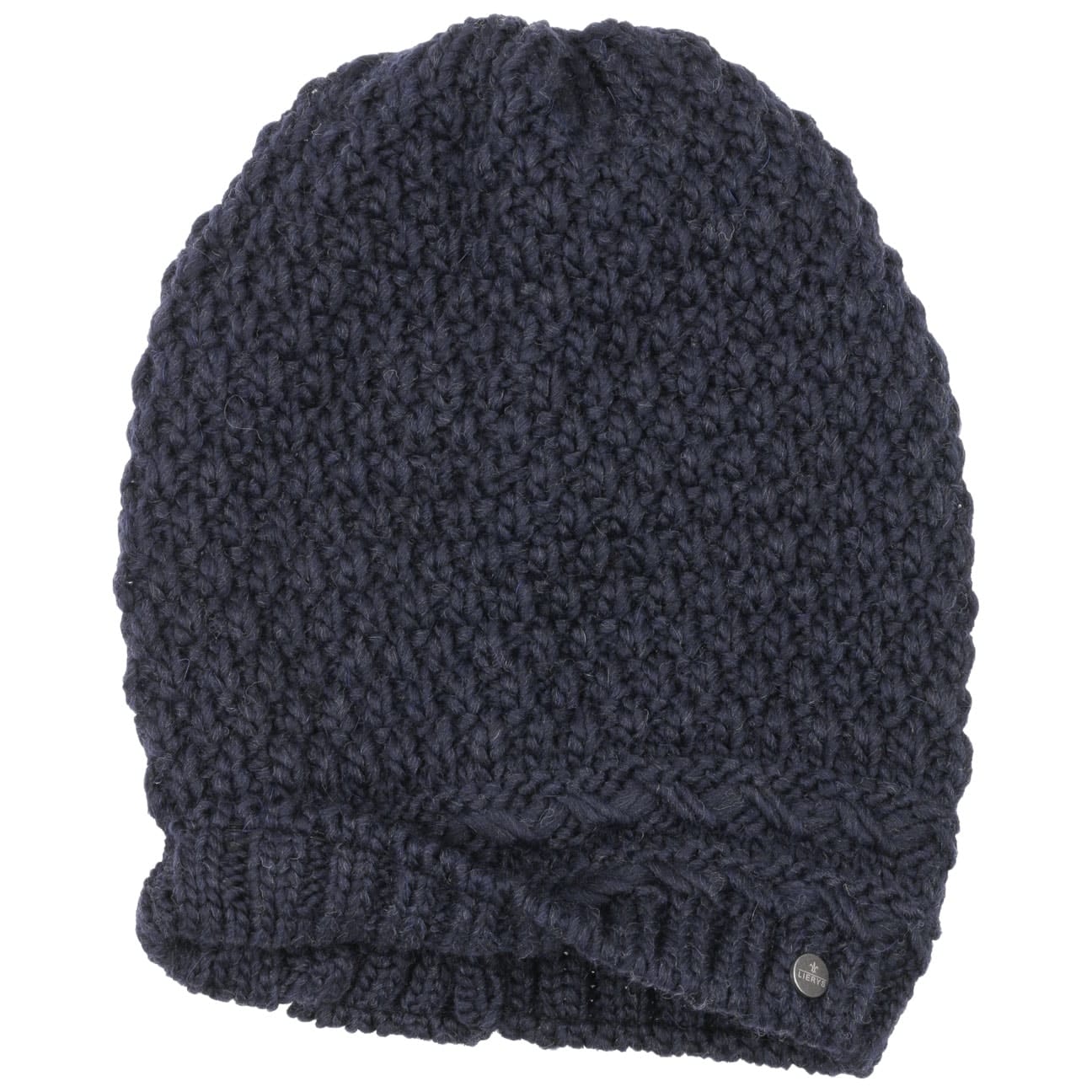 Lierys Pinea Oversize Knit Hat - Soft Chunky Cable Knit Beanie for Women & Men | Winter Warm Wool Hat for Outdoor Activities, Skiing & Snowboarding