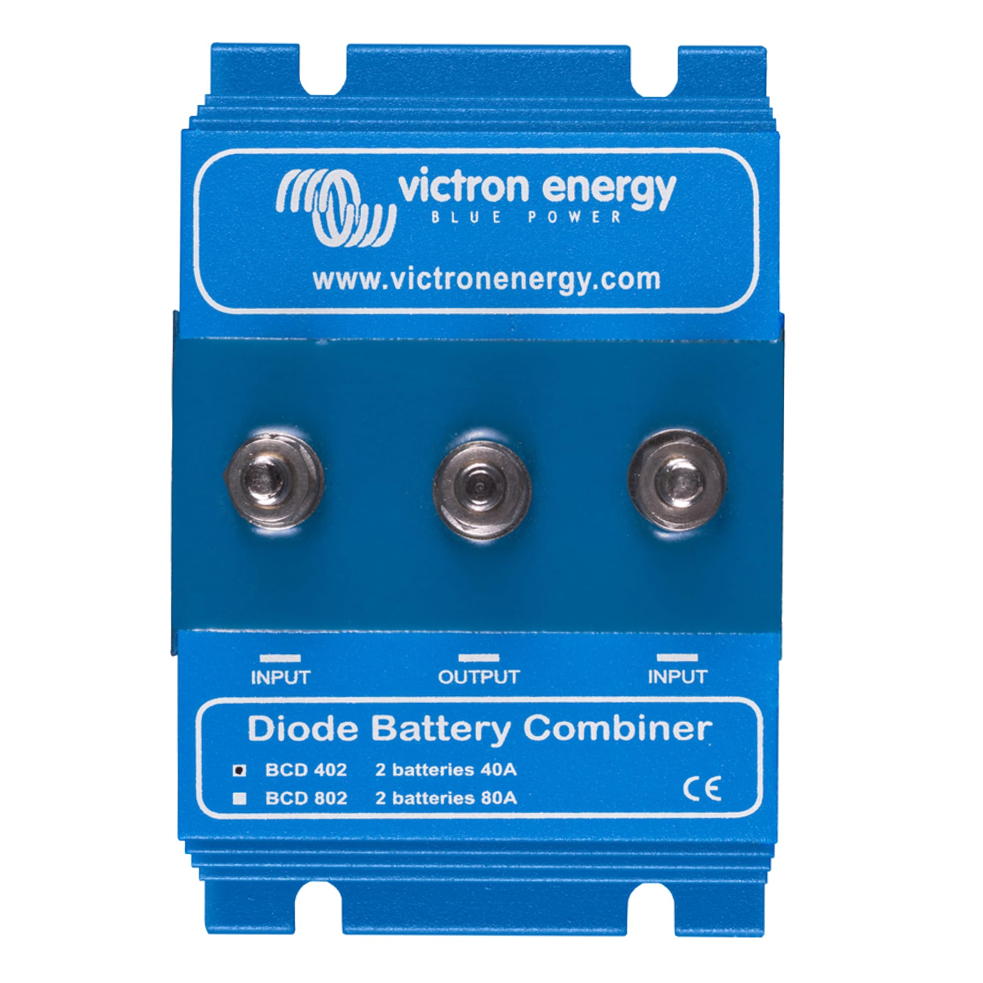 Victron Energy BCD 402 40A Diode Battery Combiner for Dual Battery Systems - Perfect for RVs, Boats & Off-Grid Power Solutions
