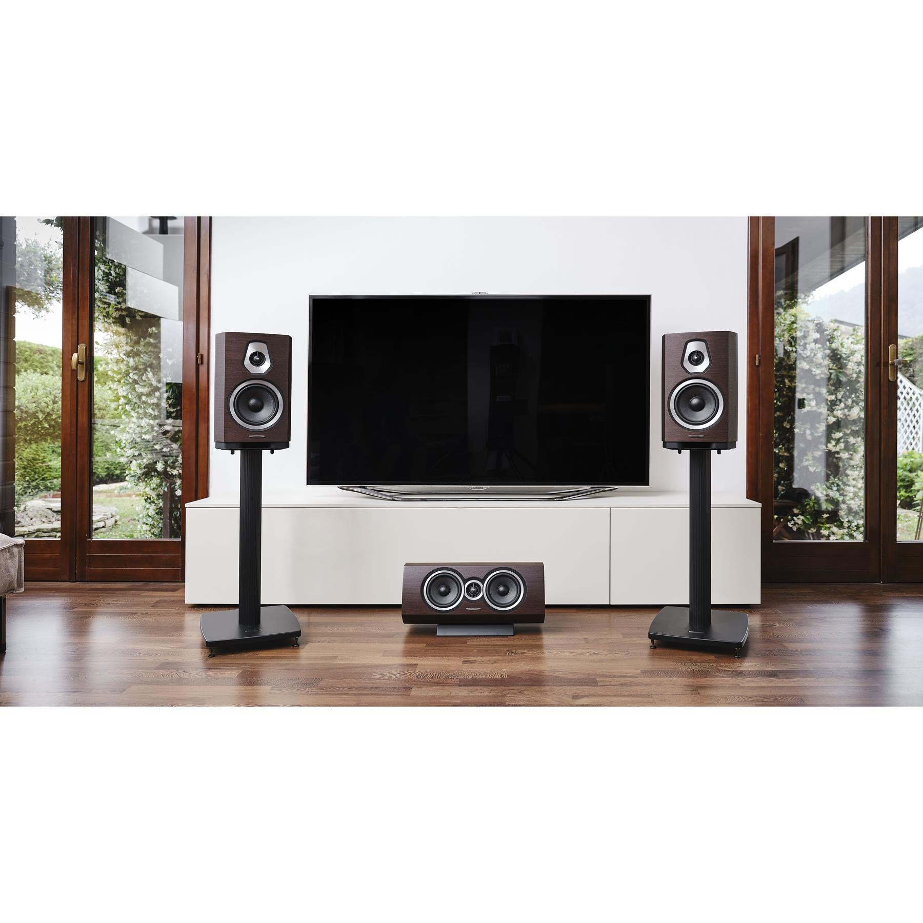 Sonus faber Sonetto II Bookshelf Speakers - Premium Hi-Fi Bookshelf Speakers for Home Theater & Music Listening (Pair) | Perfect for Living Room, Home Studio & Audiophile Setups