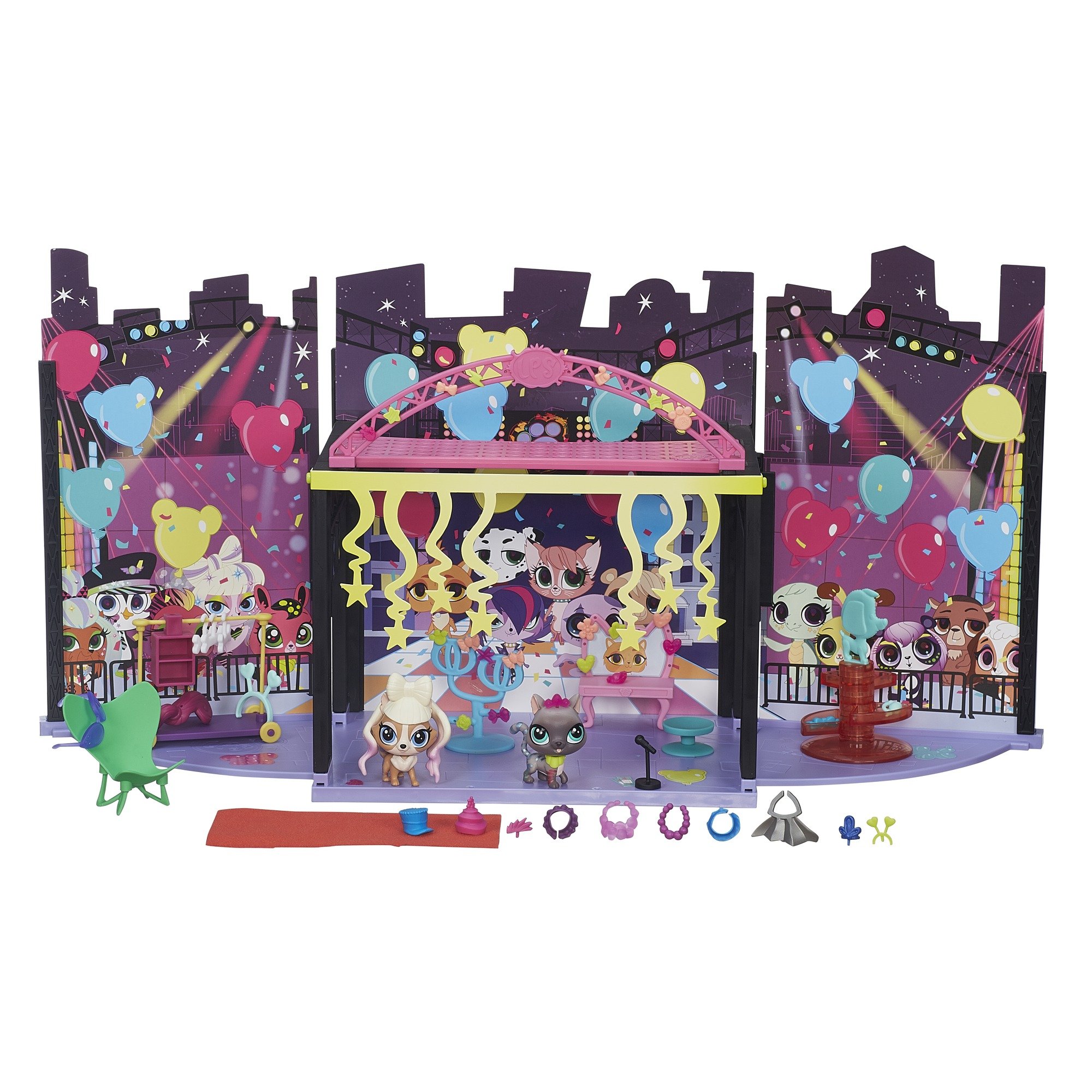 Littlest Pet Shop Backstage Style Set - Fashion & Play Set for Kids - Perfect for Role Play, Collecting & Creative Fun