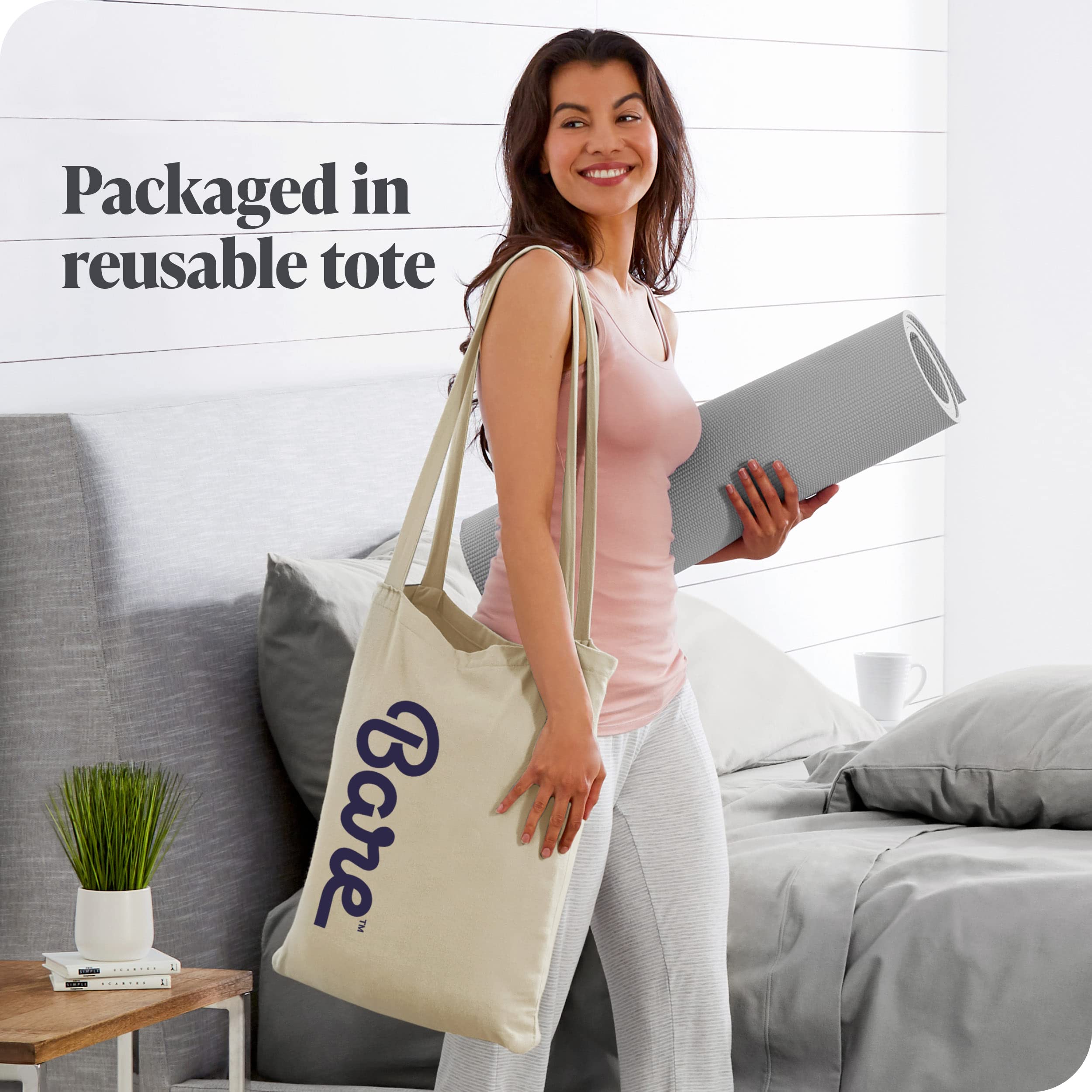 Bare Home Queen Duvet Cover Set - 100% European Linen Bedding - Breathable, Durable & Soft White - Includes Duvet Cover & Pillow Shams (Full/Queen Size) - Perfect for Luxury Bedroom Decor & All-Season Comfort