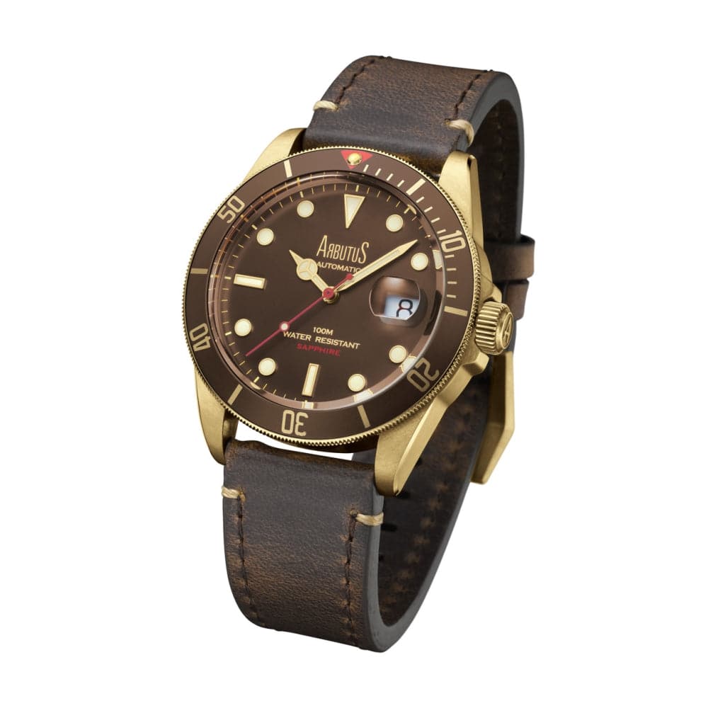 ARBUTUS ARBR01GFF Men's Analog Stainless Steel Watch - Waterproof & Durable for Business, Casual & Outdoor Activities