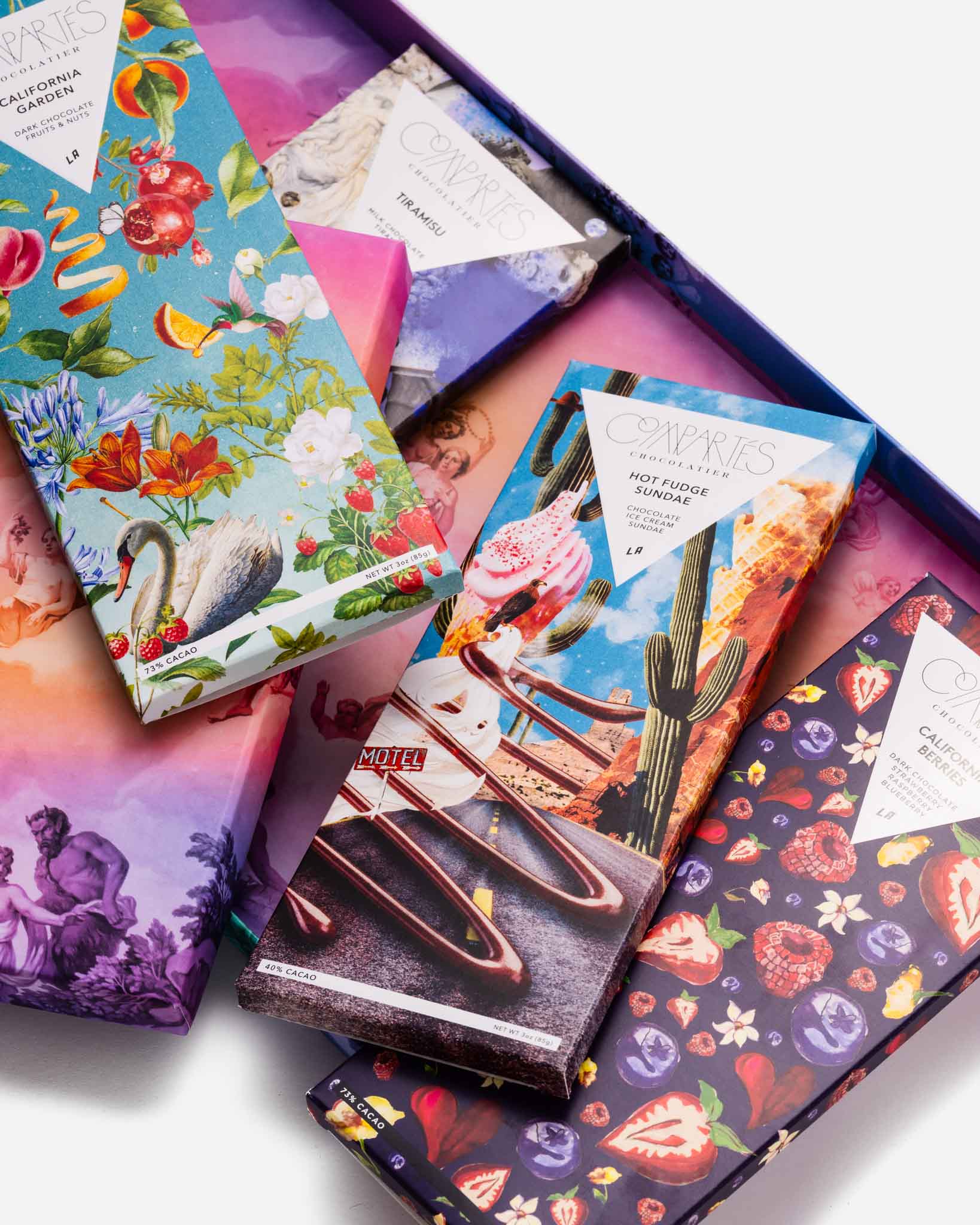 Premium Gourmet Chocolate Bars Gift Box - Handcrafted Artisan Chocolate for Gifts, Holidays & Special Occasions
