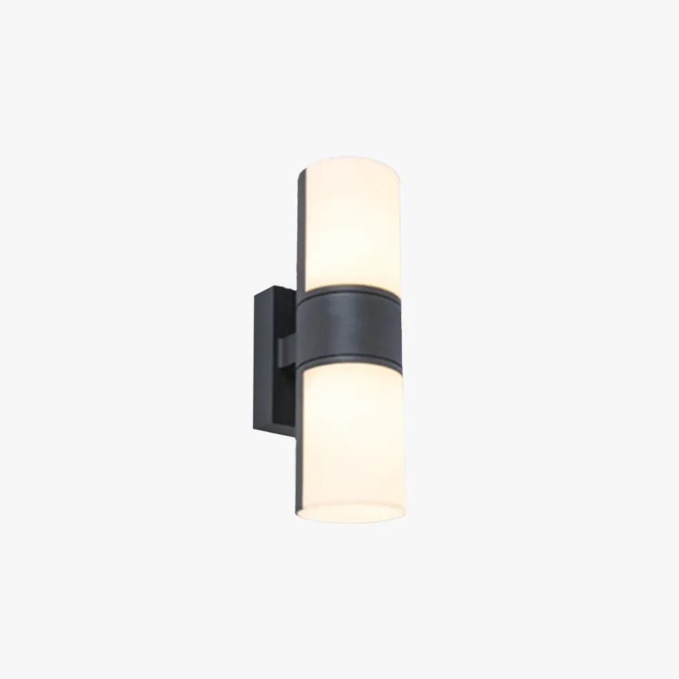 Rotating Cylinder Outdoor Wall Lights - Up and Down Lighting for Patio, Garden, and Exterior Home Decor | Weatherproof & Energy Efficient