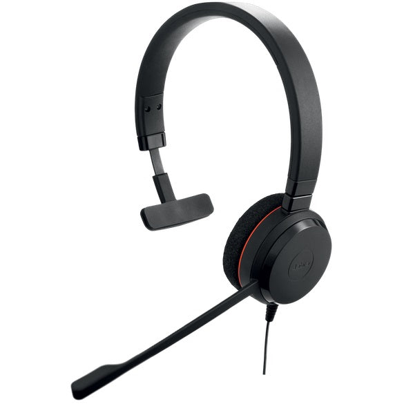 Evolve 20 Mono Professional Headset for UC Unified Communications - Noise Cancelling Office Headset with Boom Mic for Call Centers, Remote Work & Business Meetings
