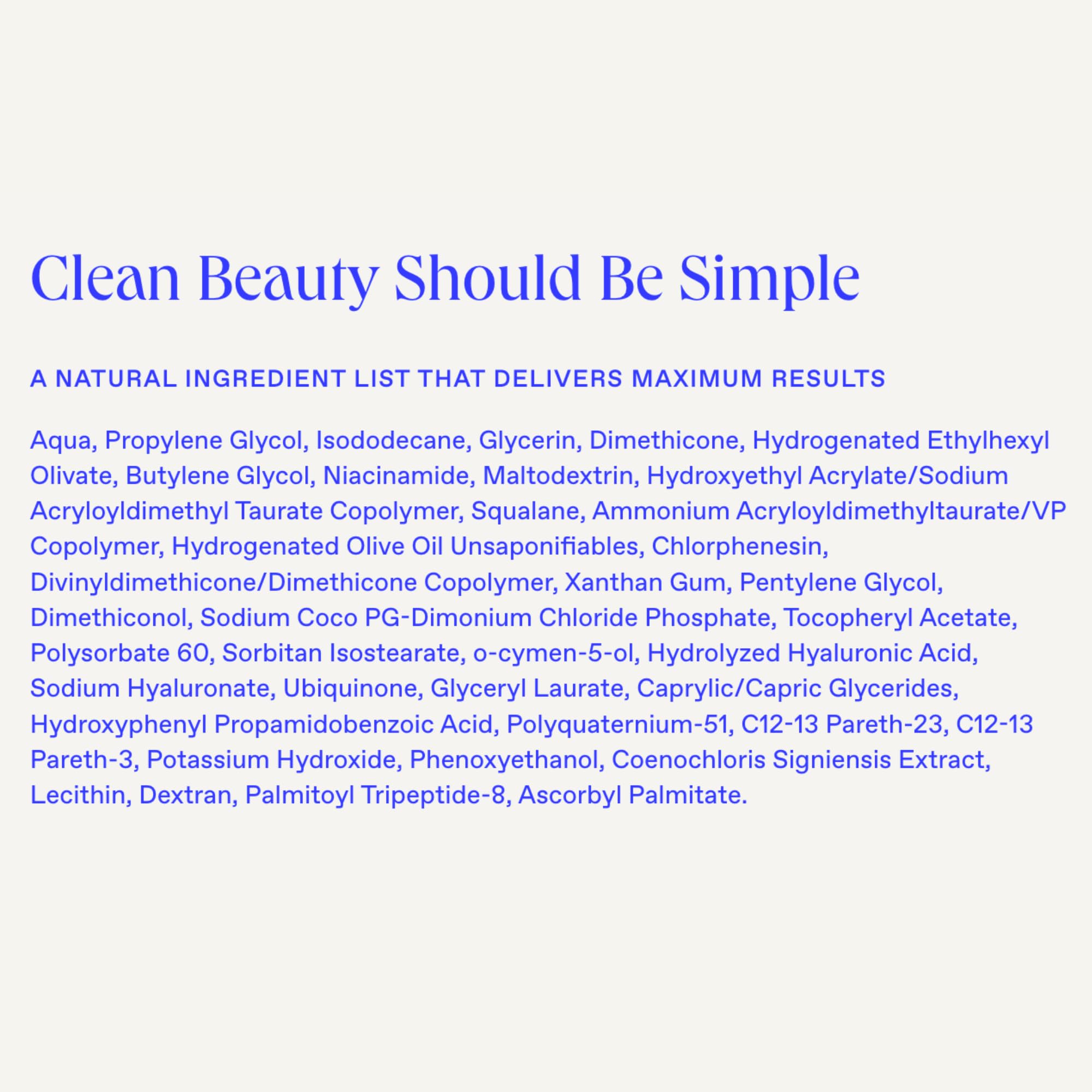 BioRepublic Super Collagen + Detox Glacial Algae Face Cream with Snow Algae, Niacinamide & Hyaluronic Acid - Brightening & Revitalizing Vegan Skincare for All Skin Types - Perfect for Daily Hydration & Anti-Aging Routine (30mL)