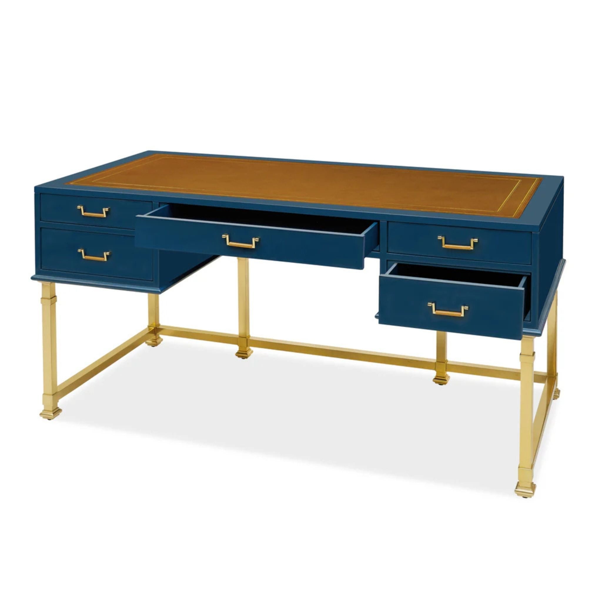 Alix Desk - Modern Minimalist Writing Desk for Home Office, Study & Workspace | Ergonomic Design with Storage Shelf | Perfect for Small Spaces & Apartments
