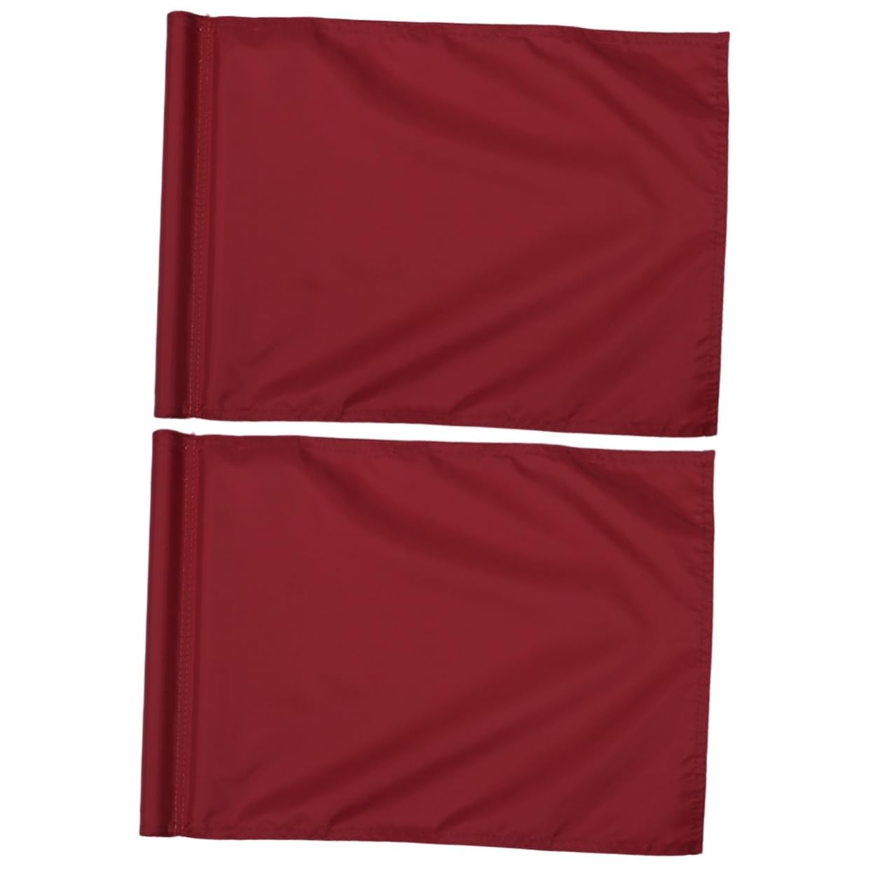 VANZACK 2-Pack Mini Golf Practice Flags - Red Lightweight Durable Yard Training Markers with Easy Mounting | Perfect for Backyard Golf Drills, Putting Greens & Outdoor Sports Training