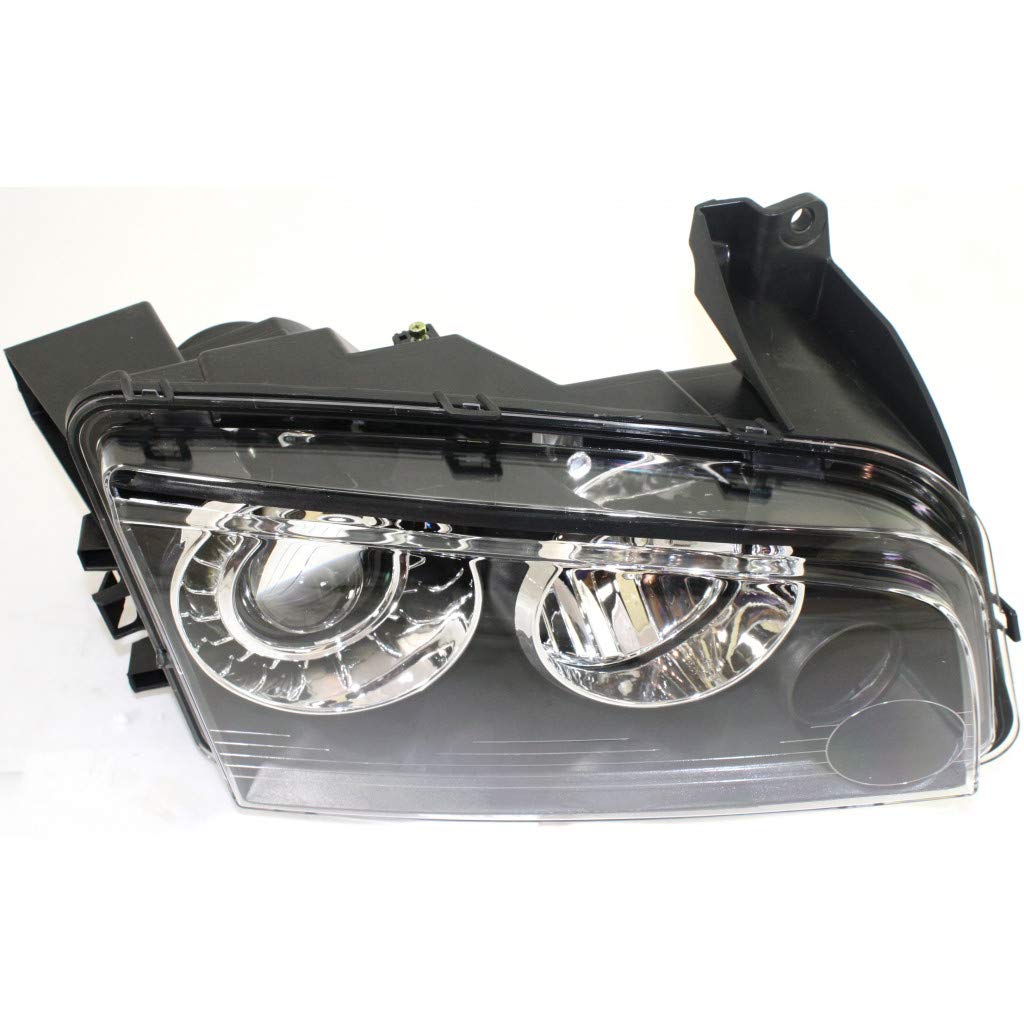 Dodge Charger Headlight Assembly 2008-2010 Passenger Side HID Replacement - Perfect for Night Driving & Enhanced Visibility