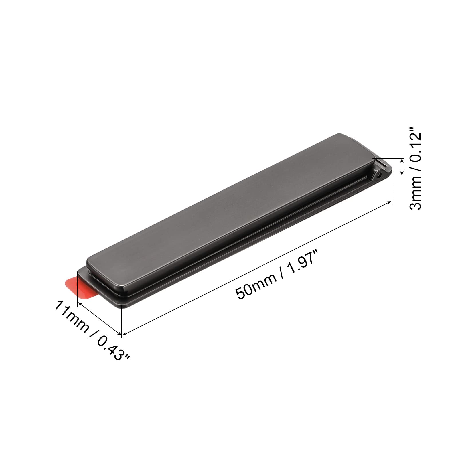Magnetic Phone Stand for Desk - Horizontal & Vertical Folding Kickstand Holder Compatible with Most Smartphones & Tablets (Black) | Perfect for Office, Home, Watching Videos & Video Calls