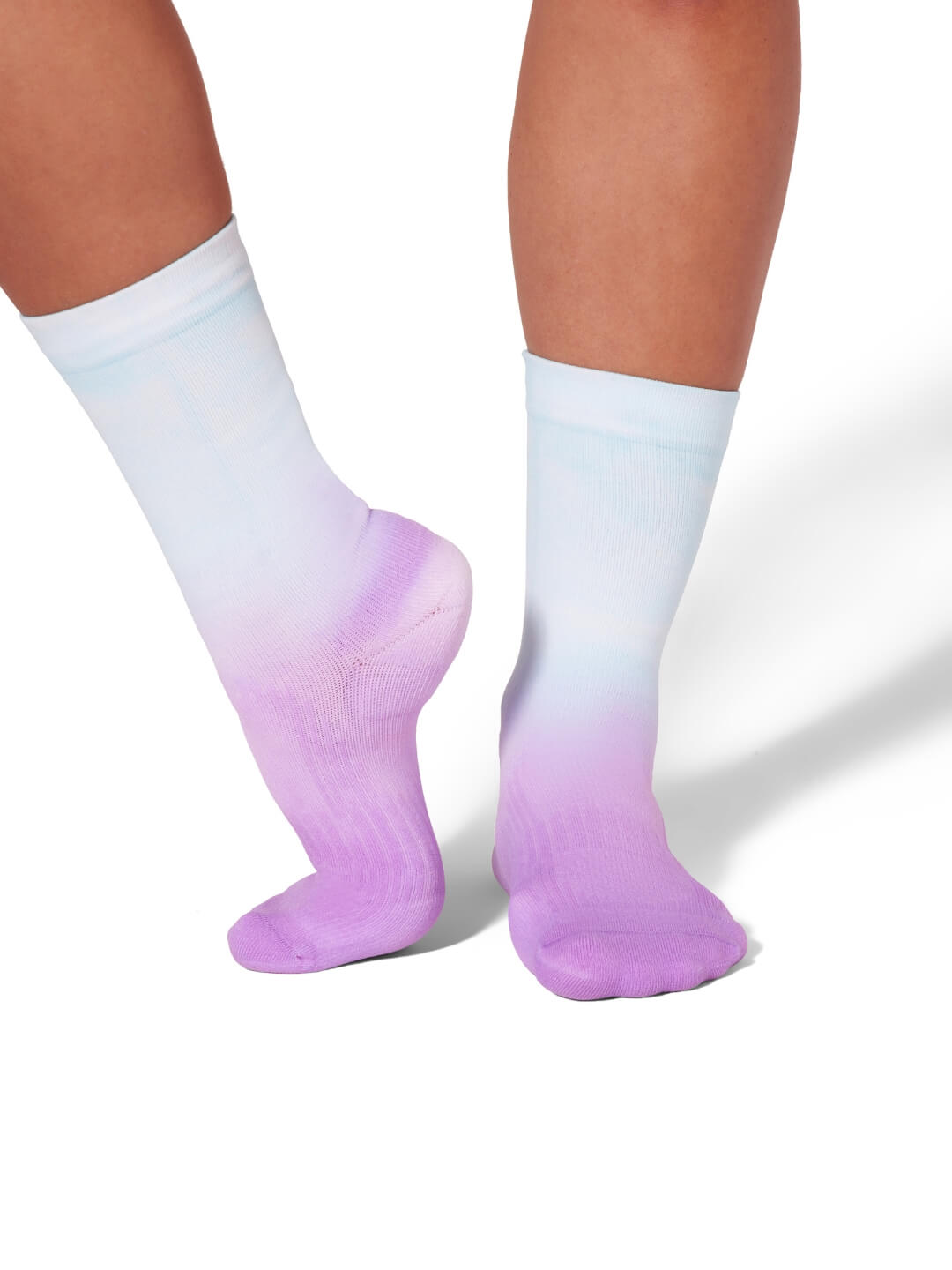 H073F Lifeknit Calf Length Compression Socks for Women & Men - Breathable Support Socks for Running, Travel, Nursing & Work - Arch Support & Circulation Boost (Pair)
