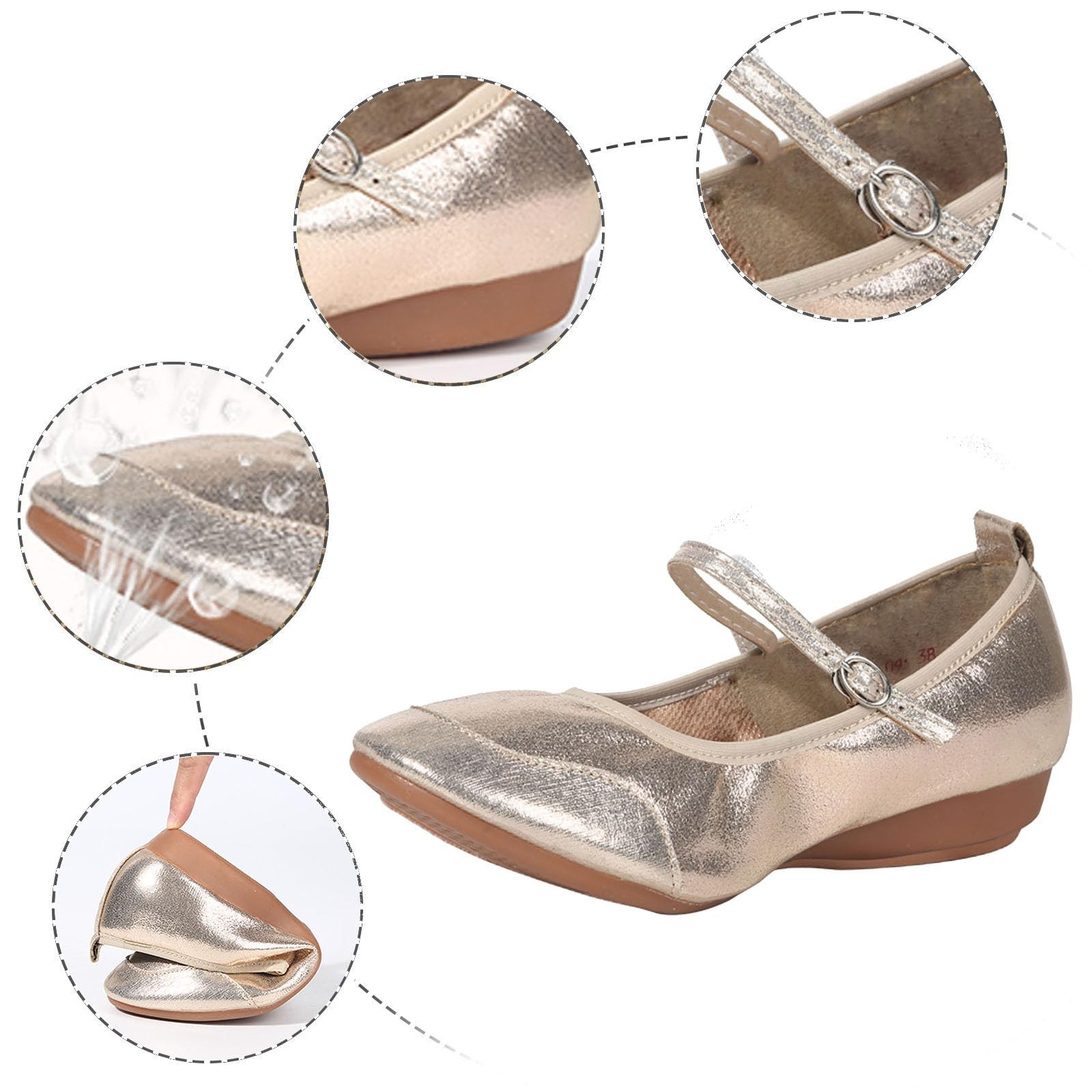Women's Casual Shoes - Fashionable Low Heel Soft Sole Dance Shoes with New Patterns & Solid Colors | Perfect for Daily Wear, Dancing, and Comfortable Walking