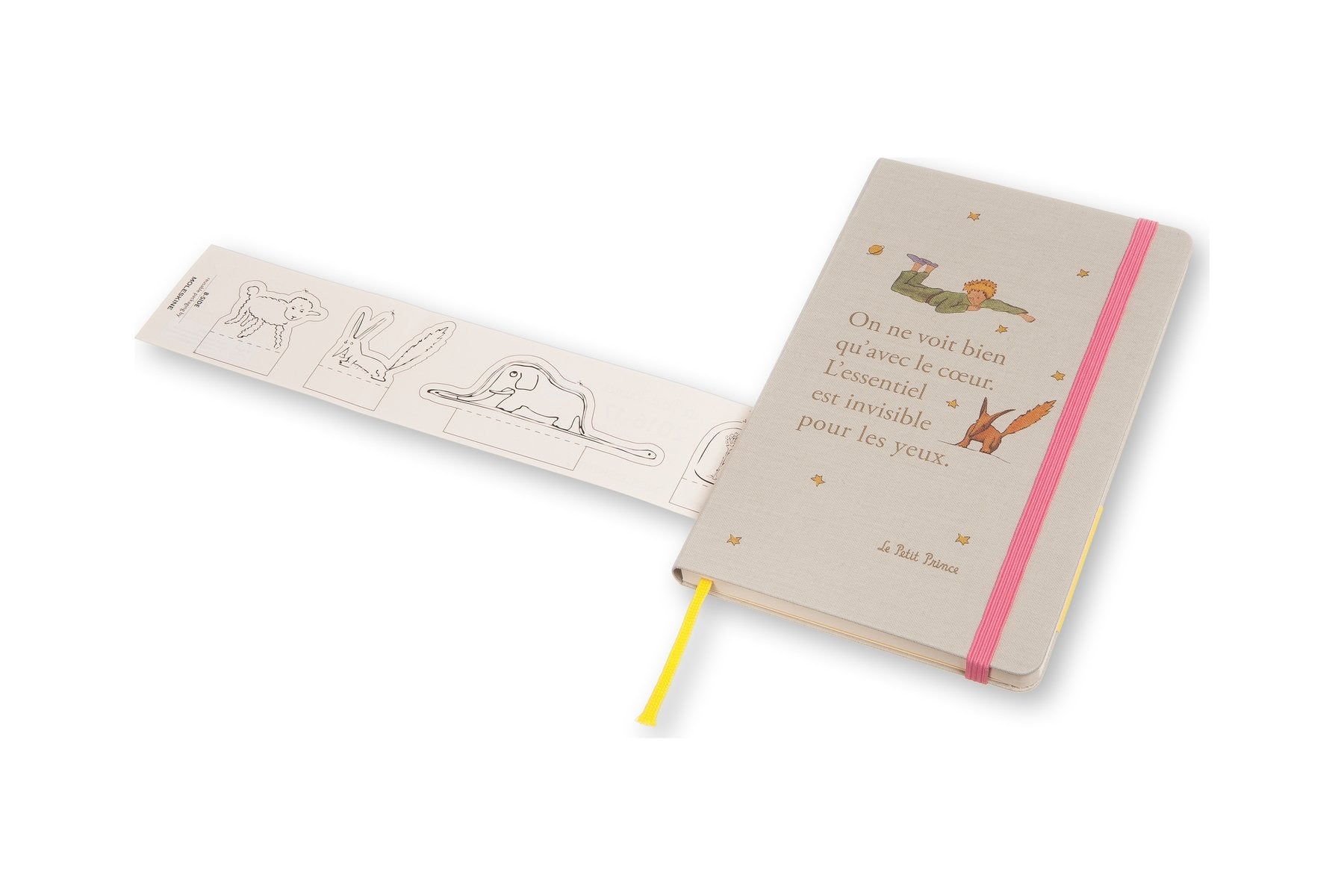 Moleskine Le Petit Prince 18-Month Weekly Planner & Notebook - Premium Hardcover Diary for Work, School & Travel Organization