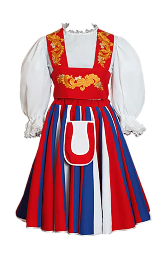 Finnish Traditional Dance Dress for Women | Authentic National Costume of Finland | Perfect for Folk Performances & Cultural Events