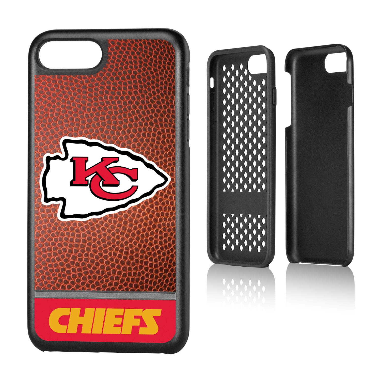 Kansas City Chiefs iPhone Case - Rugged Wordmark Design for iPhone 14/13/12/Pro/Max - Shockproof Protective Cover for Football Fans & Game Day (Perfect for Tailgating & NFL Events)