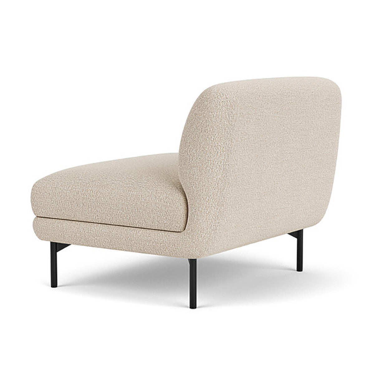 Alfred Boucle Modular Armless Sectional Sofa - Modern Comfort for Living Room, Lounge & Office Spaces
