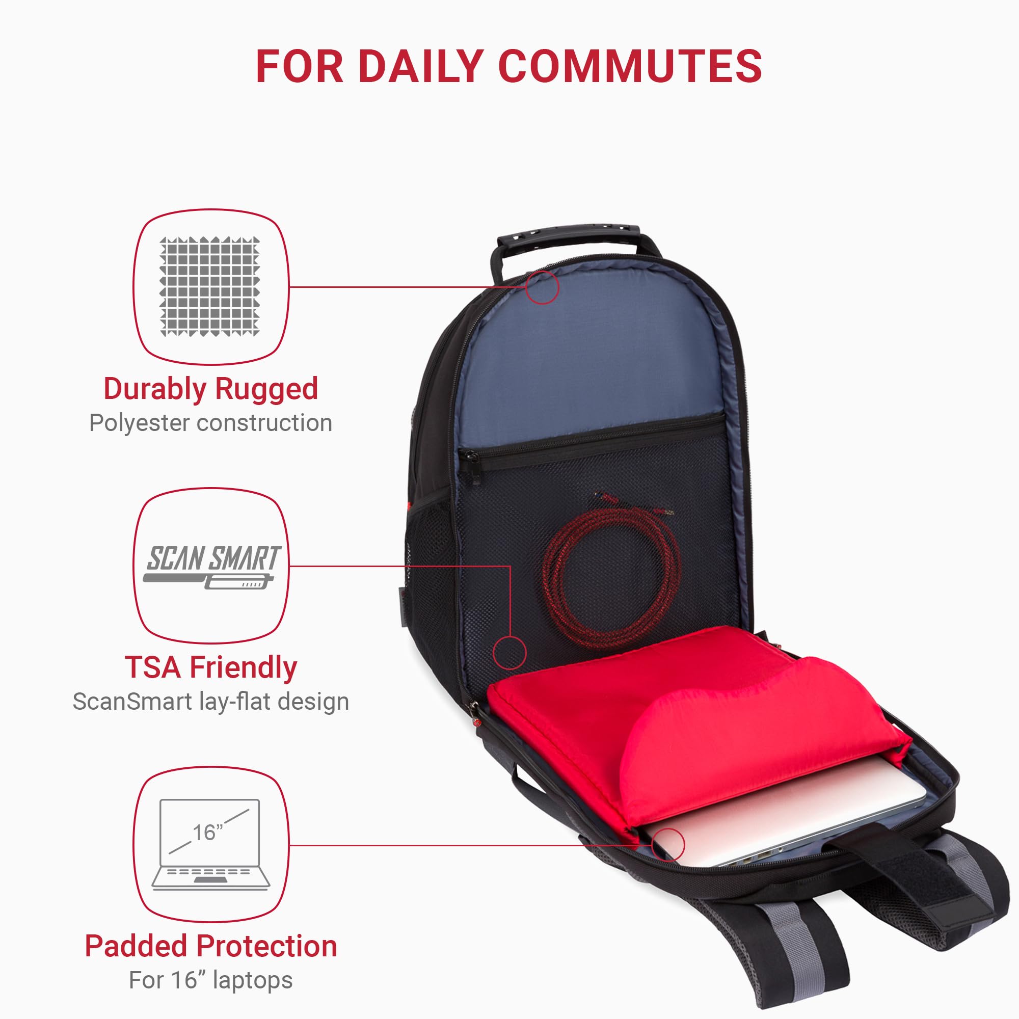 WENGER Legacy Laptop Backpack 16
