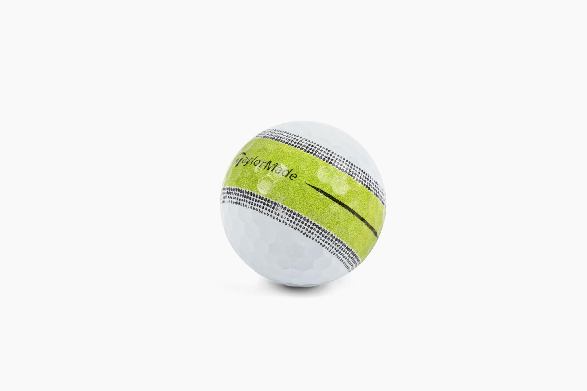 **Recycled & Used Golf Balls Mix for Taylormade Tour Response 2022 - Eco-Friendly Clean Green Golf Balls with Stripes | Includes Reusable Drawstring Bag | Perfect for Practice, Driving Range & Casual Play**