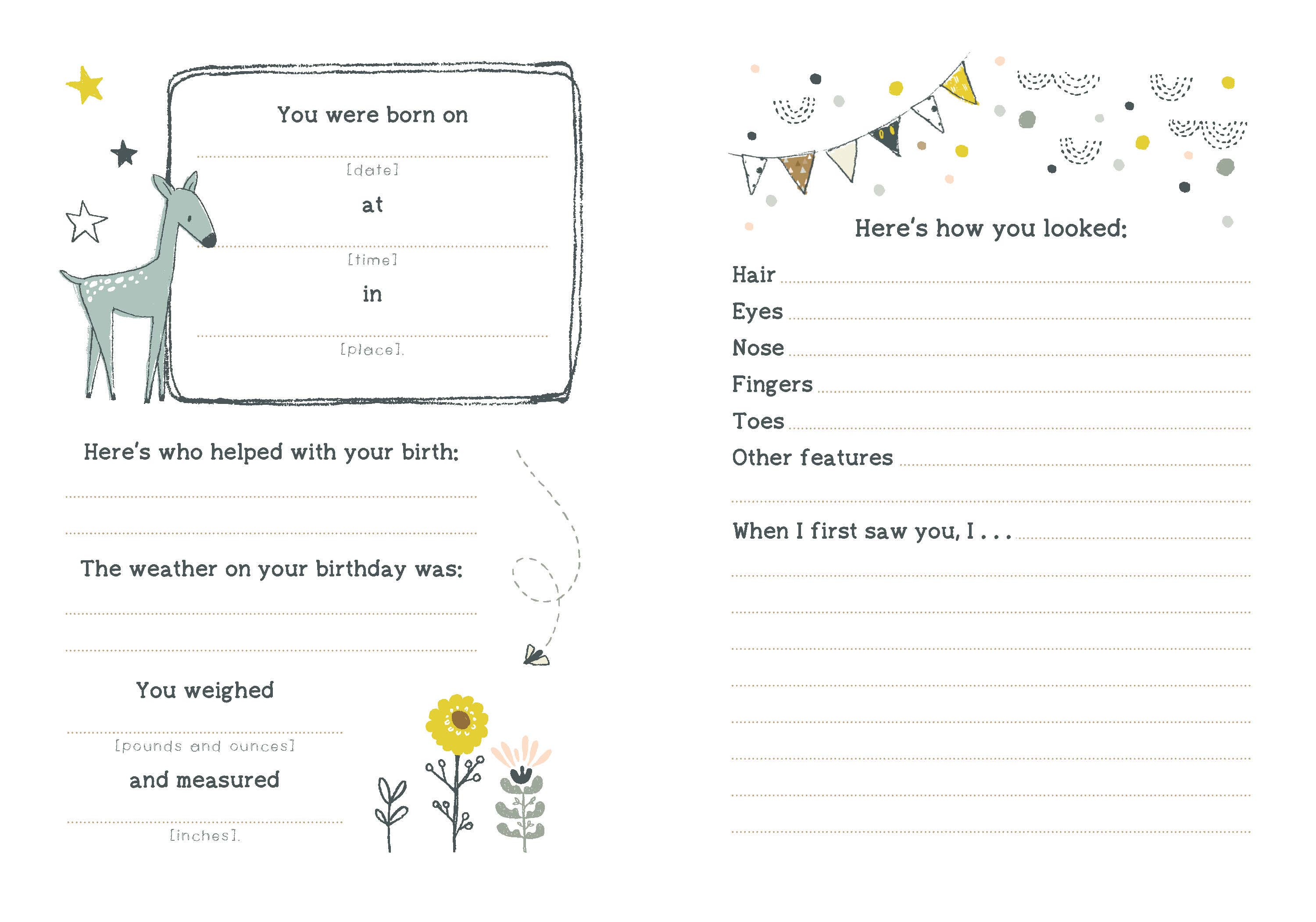 Kept in My Heart Bible & Baby Book - Christian Baby Memory Scrapbook for Baptism, Christening & First Birthday Gifts