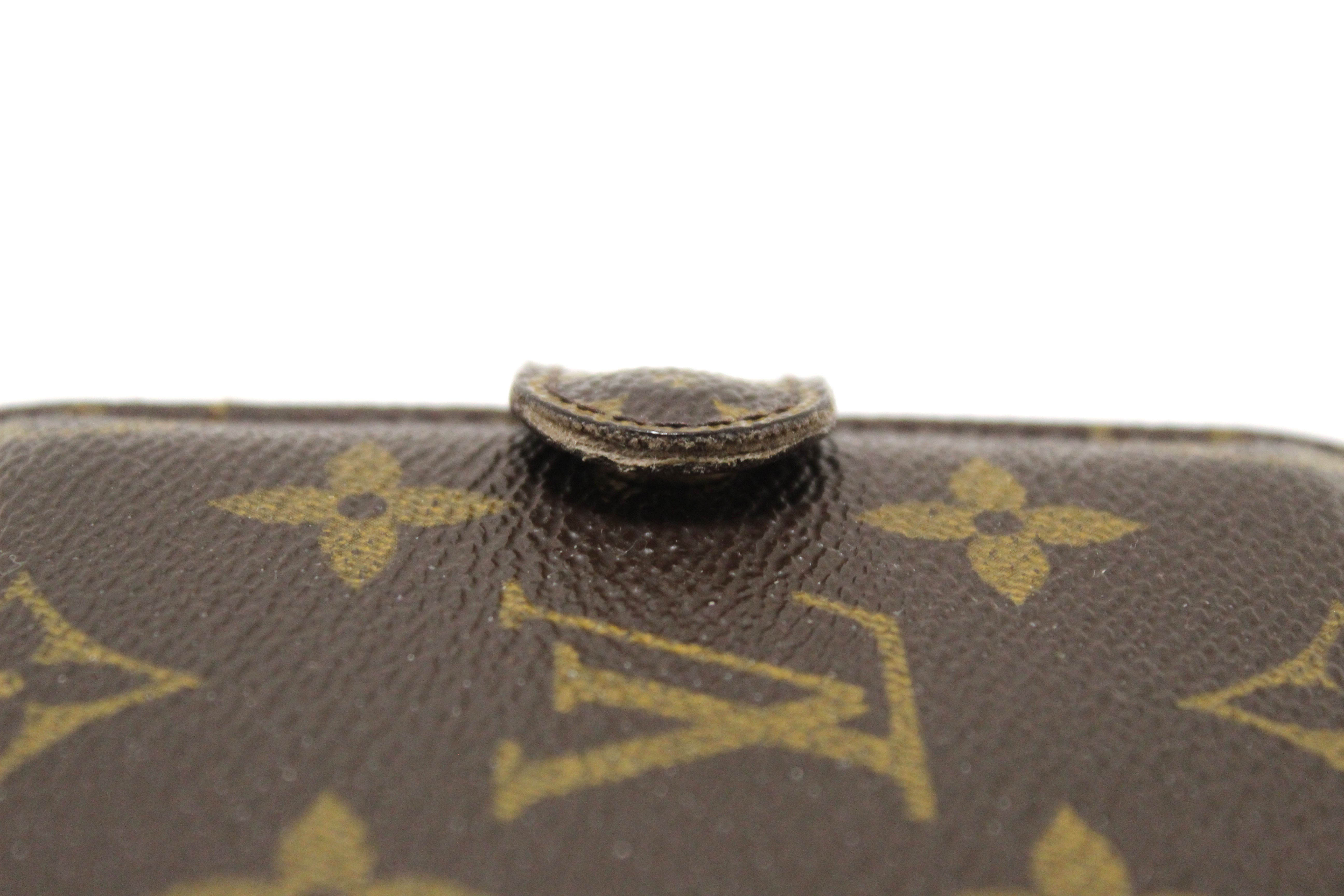 Authentic Louis Vuitton Monogram Canvas Bifold Wallet Card Holder for Men - Luxury Slim RFID Blocking Credit Card Case for Everyday Use & Travel