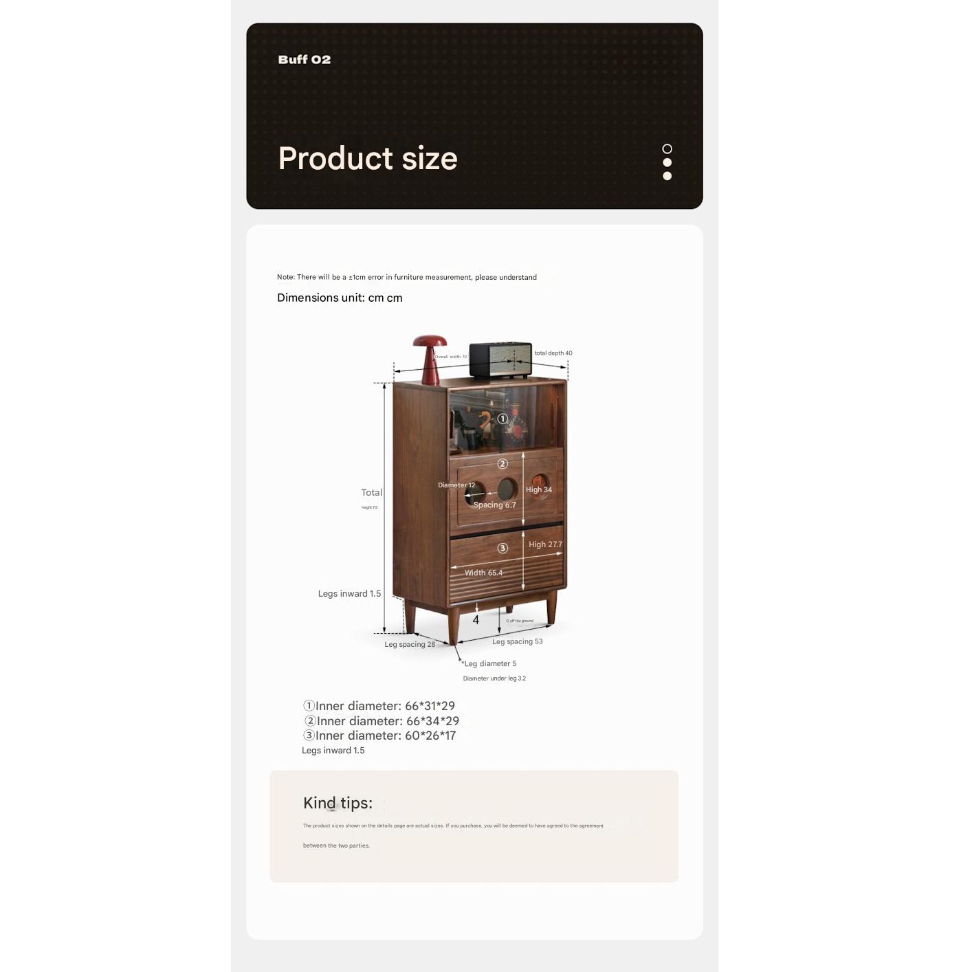 Vintage Black Walnut Solid Wood Antique Locker Retro Side Cabinet - Rustic Storage for Bedroom, Living Room & Entryway