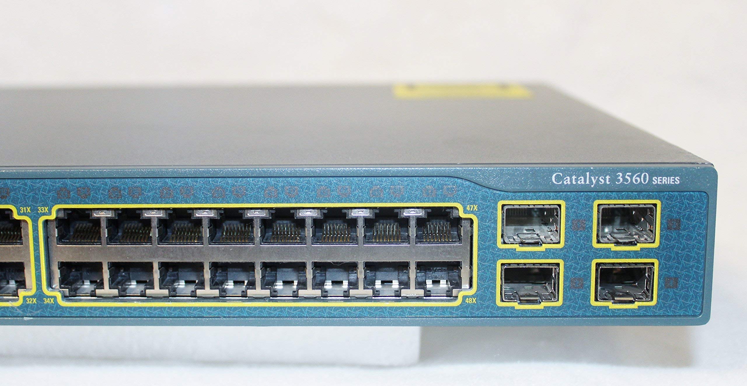 Cisco WS-C3560-48TS-S Catalyst 3560 48-Port Fast Ethernet Switch | Refurbished | Ideal for Small Business Networks & Office IT Infrastructure