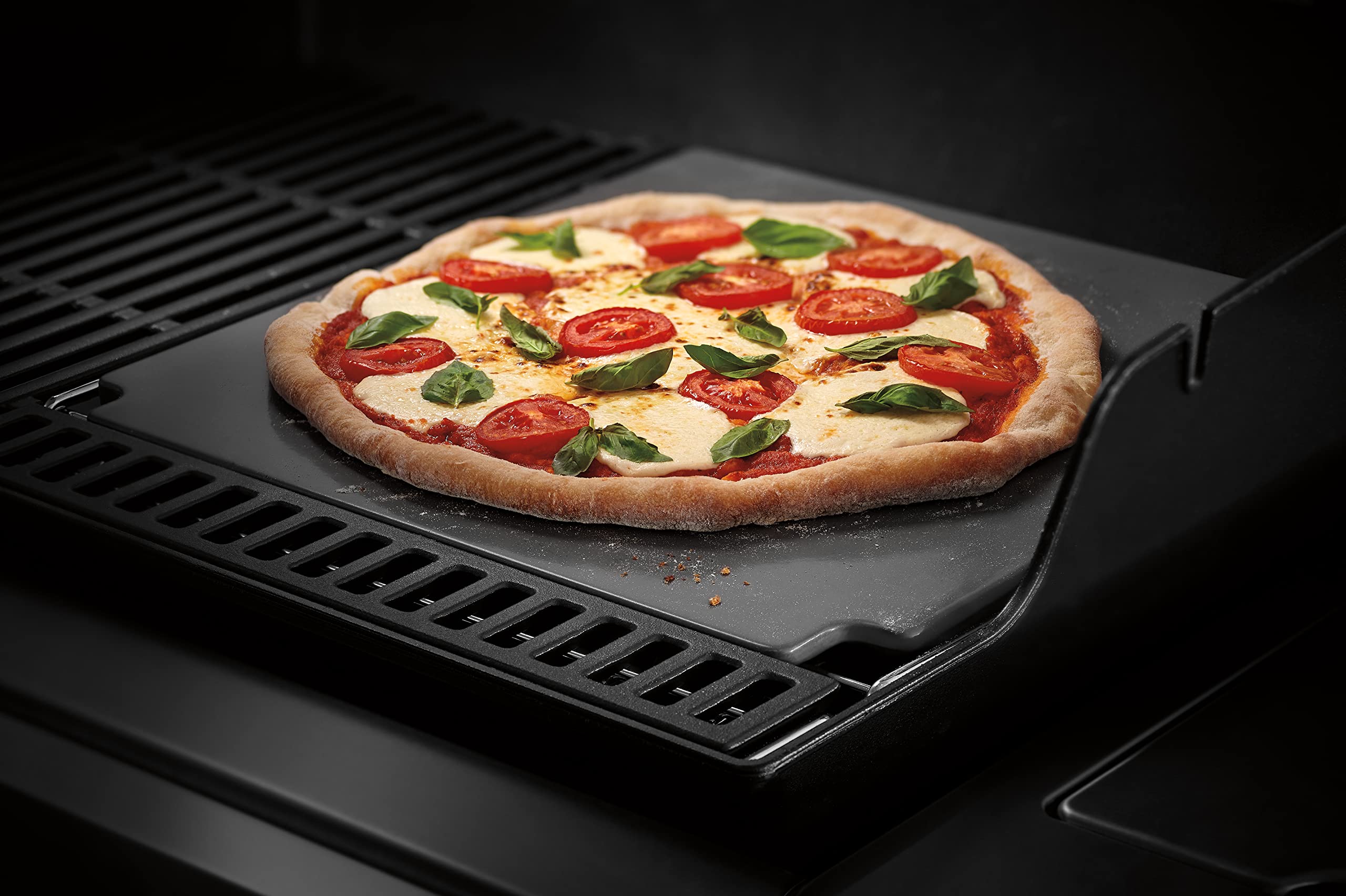 Weber Crafted Glazed Baking Stone for Pizza, Bread & Pastry - Perfect for Home Baking, Outdoor Cooking & Restaurant Use